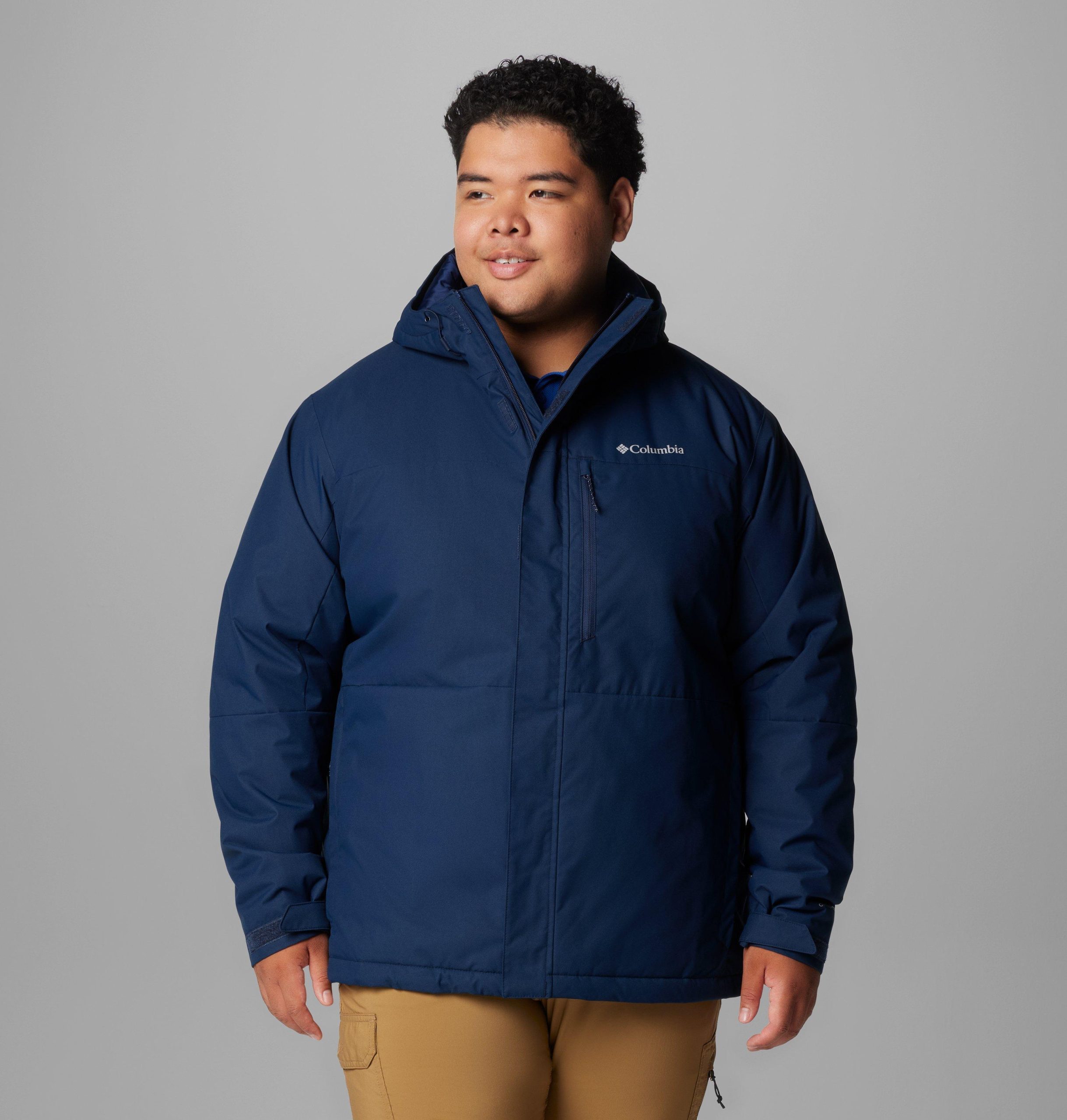hikebound ii isolierte herrenjacke – größe l