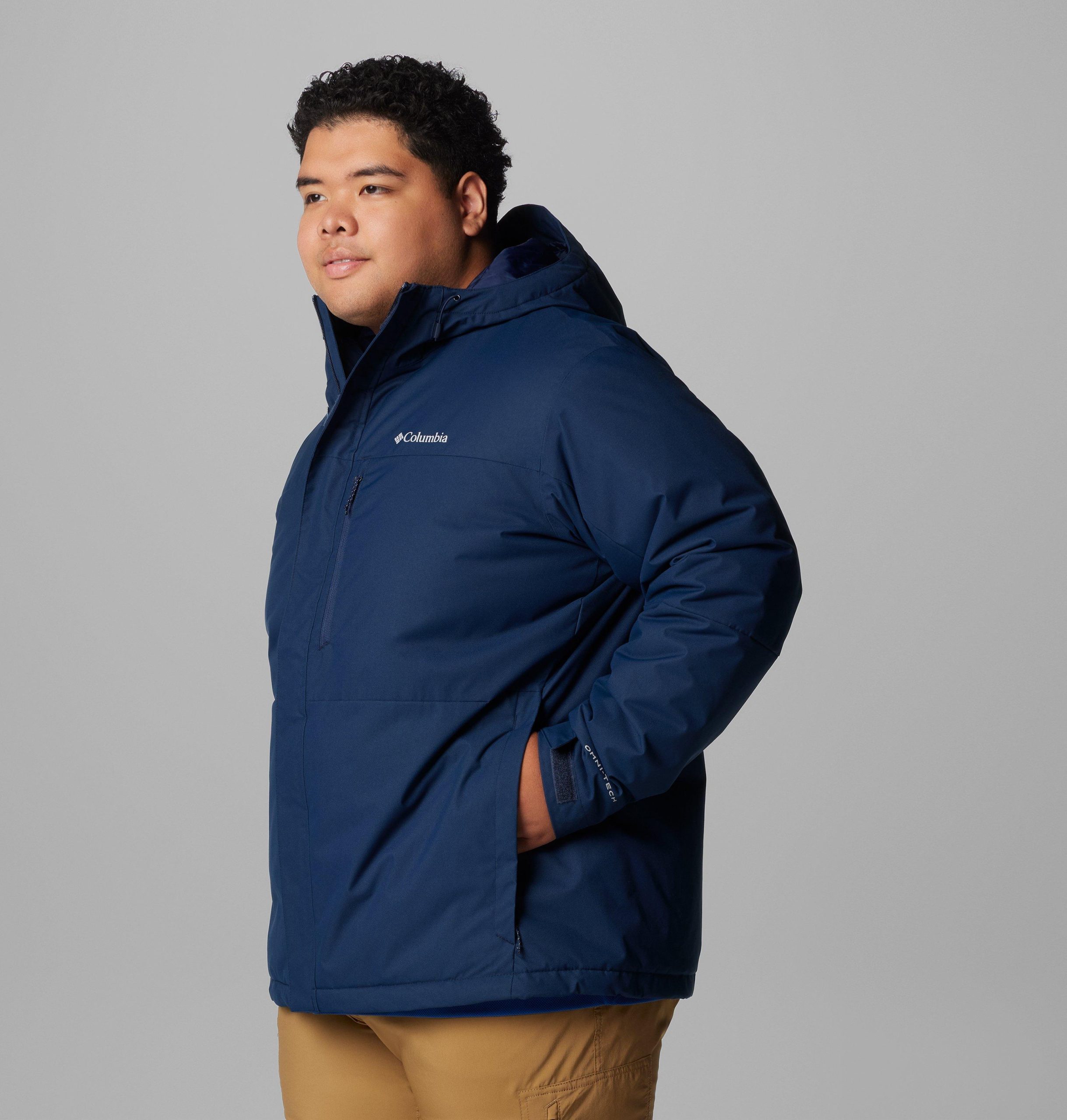 hikebound ii isolierte herrenjacke – größe l
