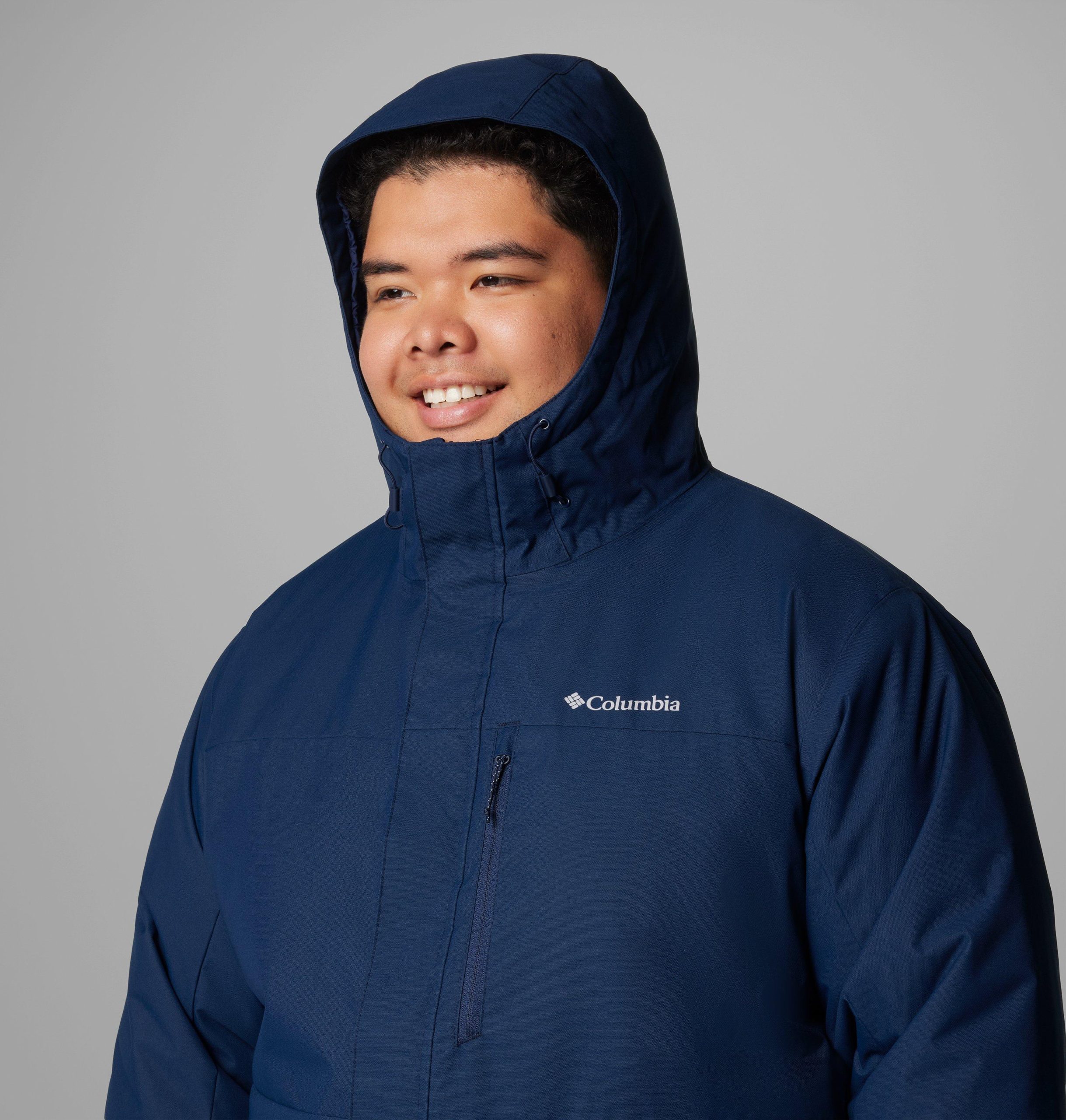 hikebound ii isolierte herrenjacke – größe l