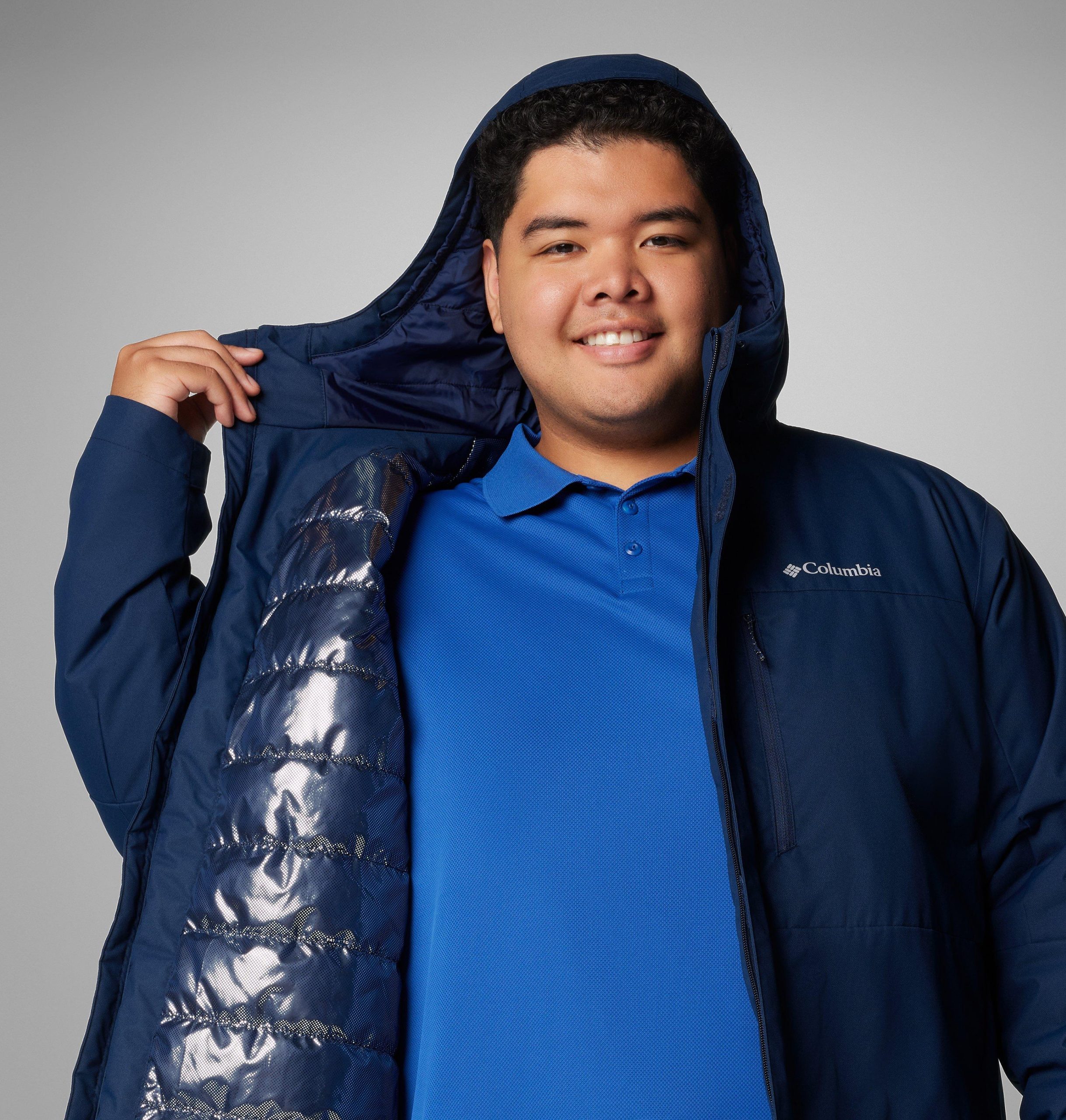 hikebound ii isolierte herrenjacke – größe l