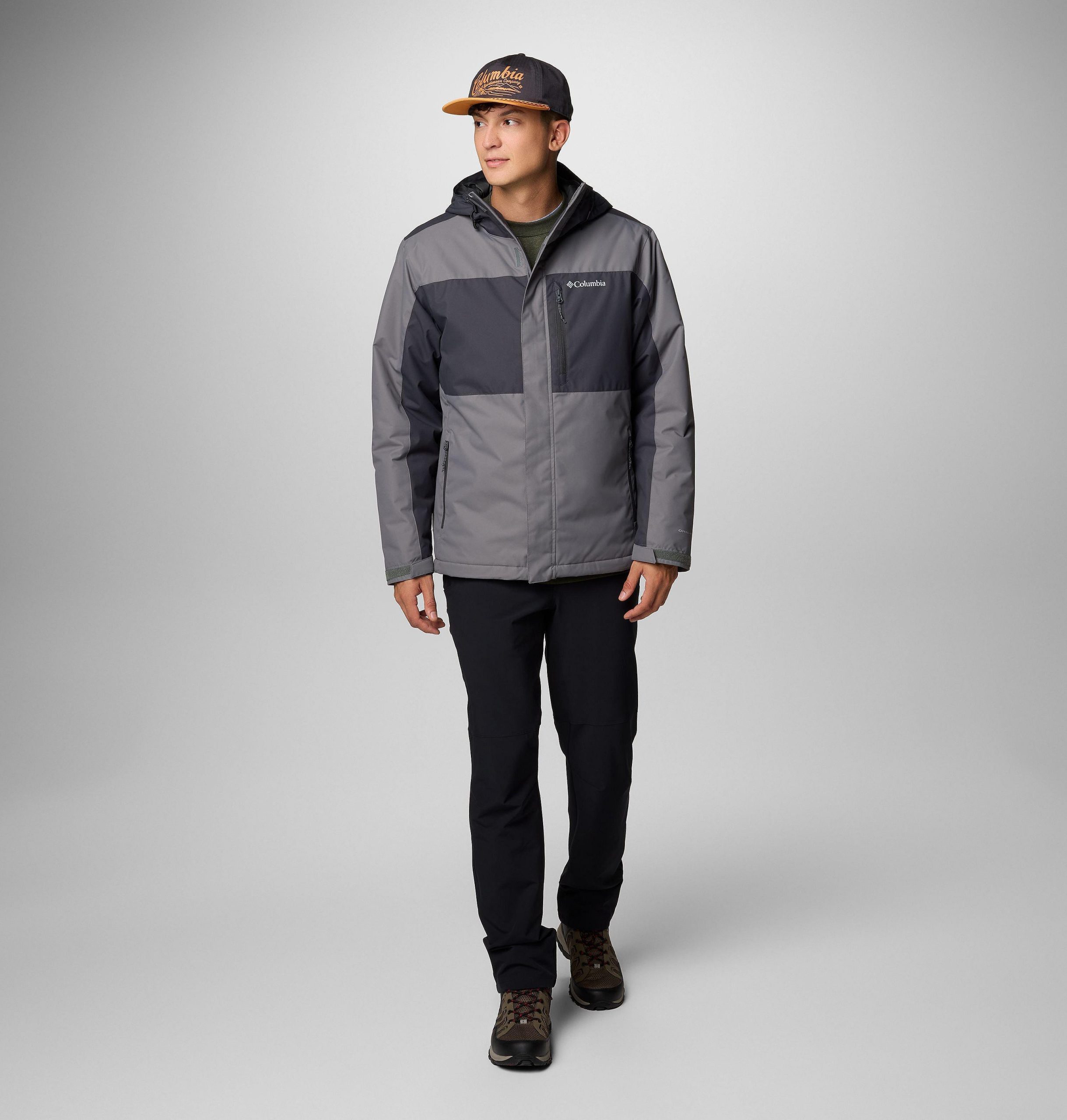 tipton peak iii isolierte herrenjacke – lang