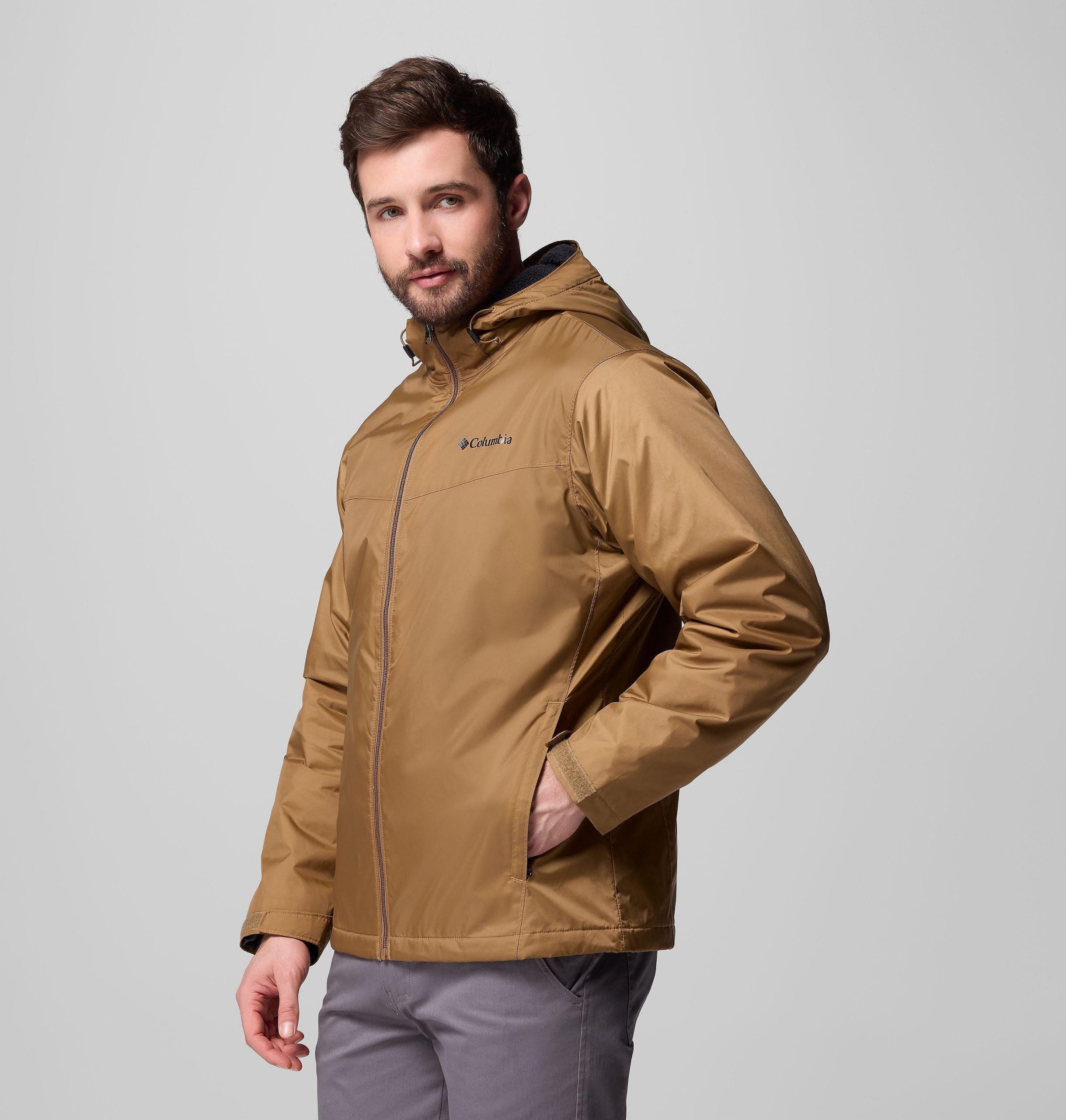 glennaker ii herrenjacke mit sherpa-futter