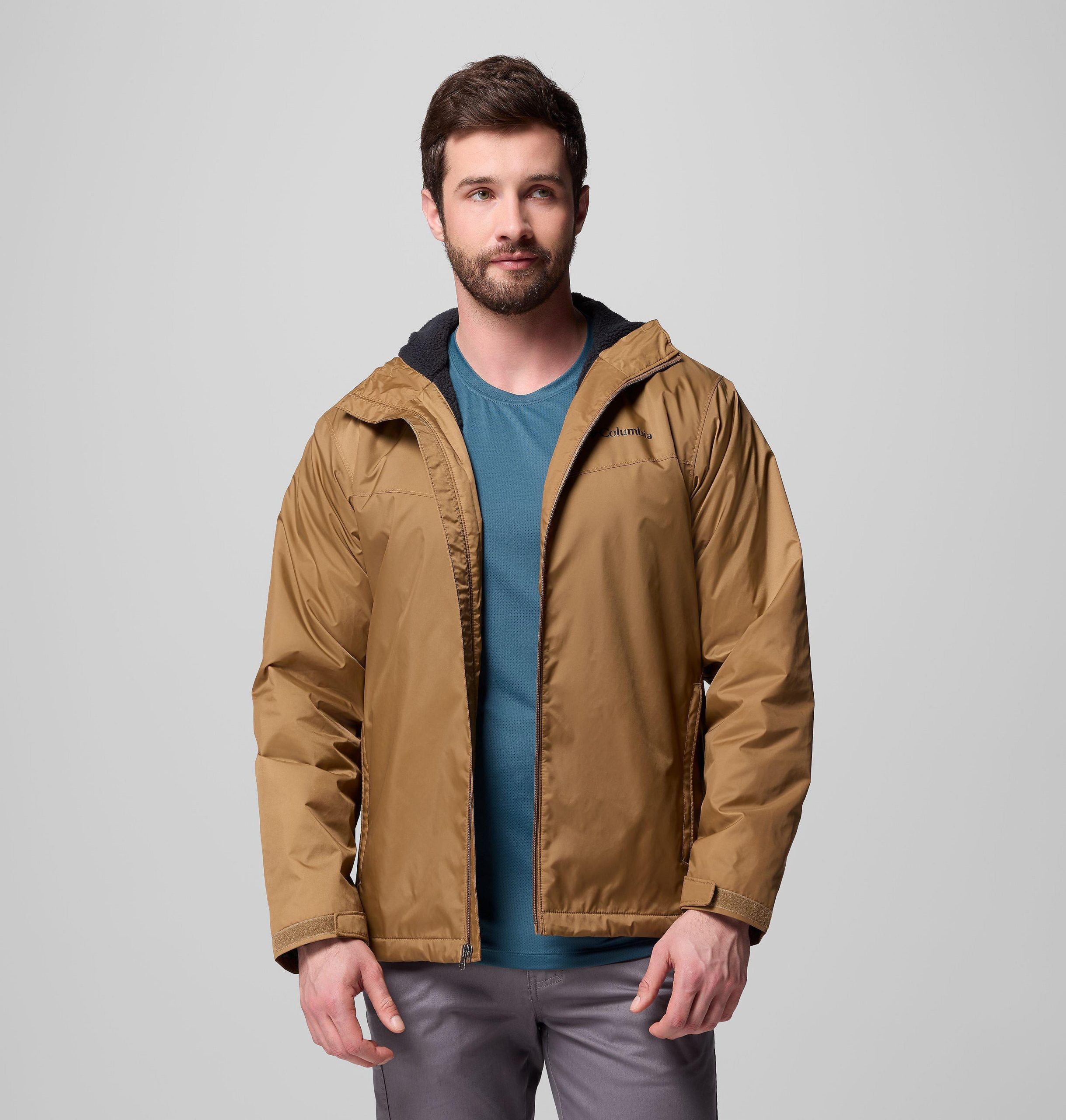 glennaker ii herrenjacke mit sherpa-futter
