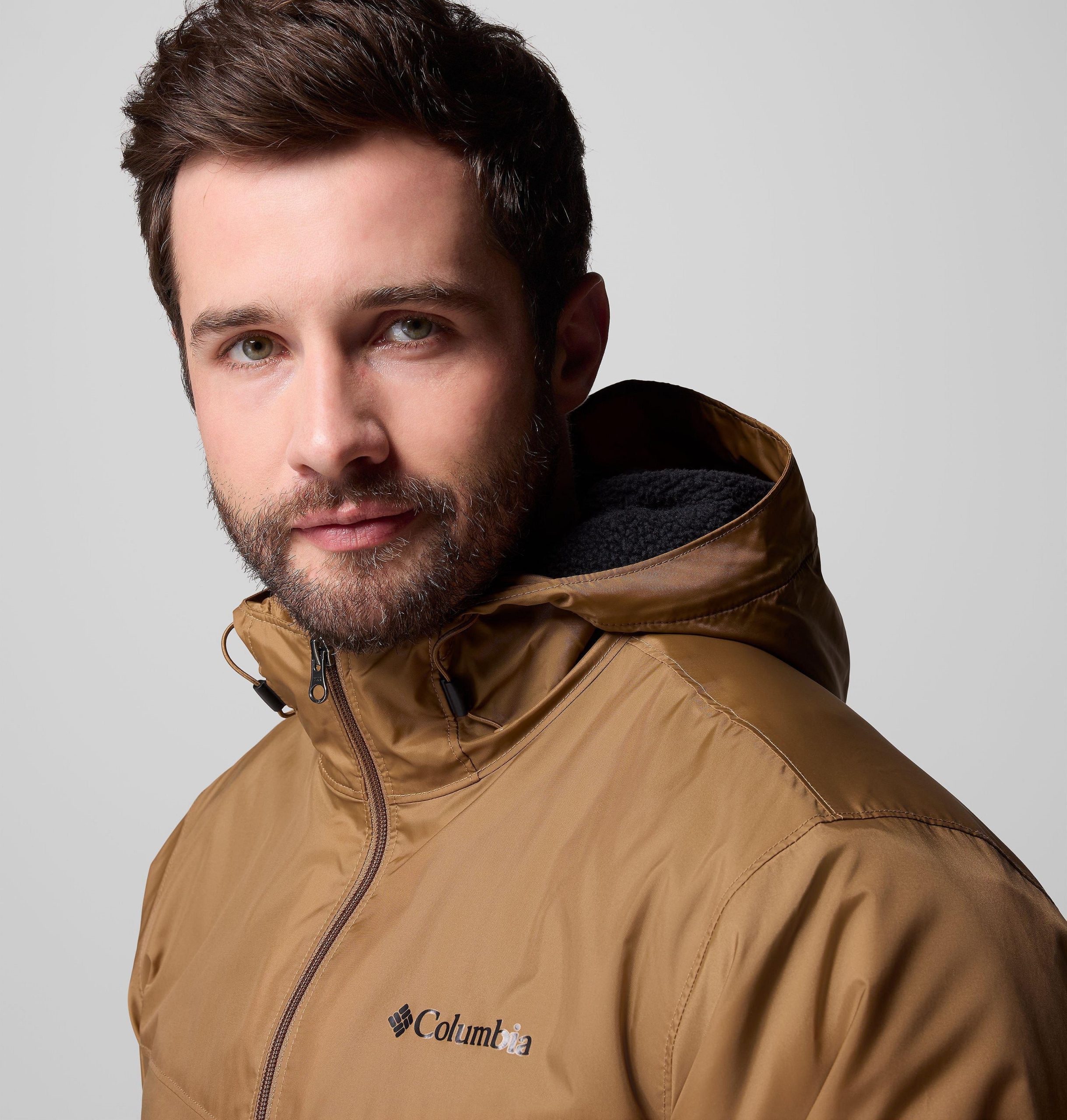glennaker ii herrenjacke mit sherpa-futter