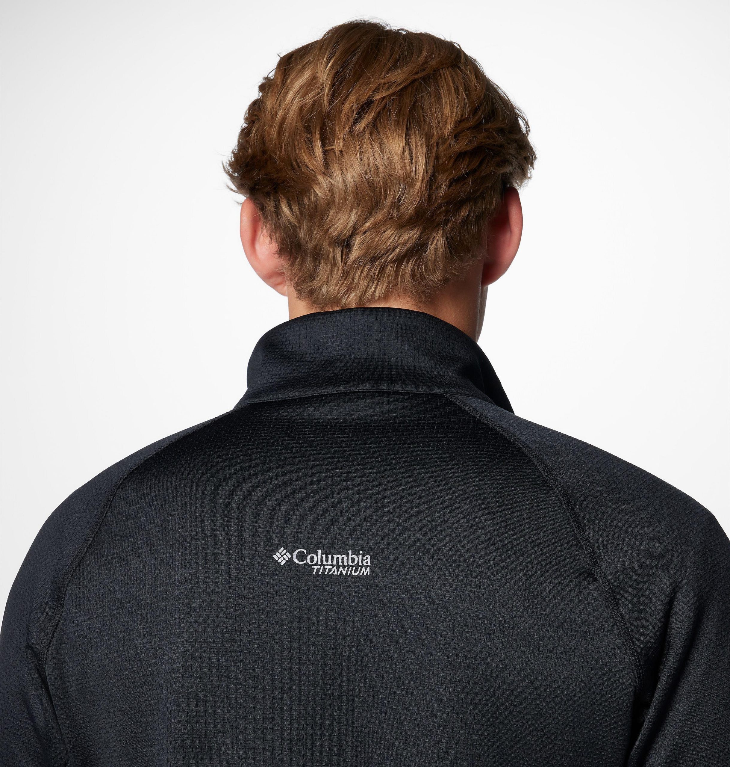 triple canyon grid fleece ii herren-jacke mit durchgehendem reißverschluss