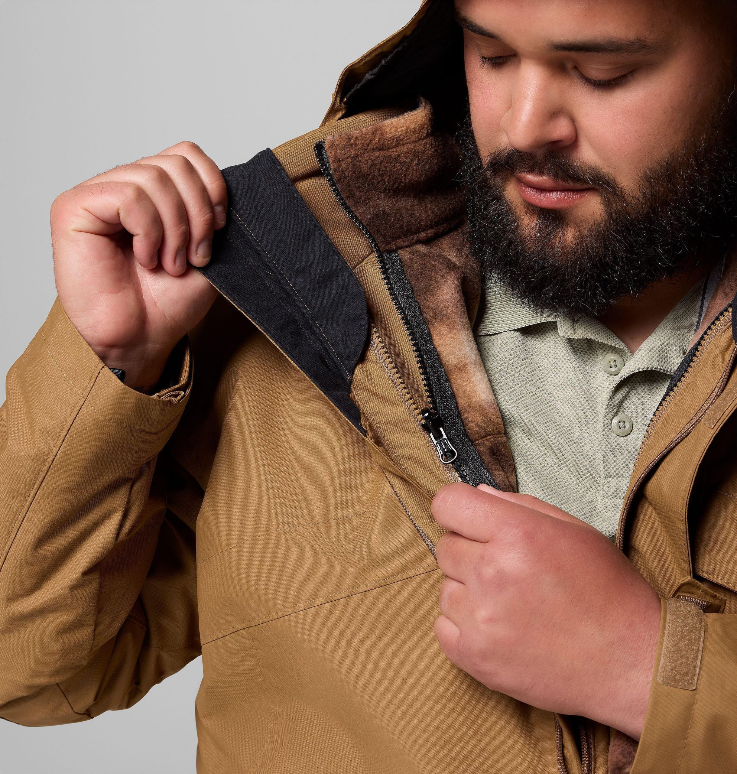 bugaboo iii fleece-wechseljacke für herren – größe l