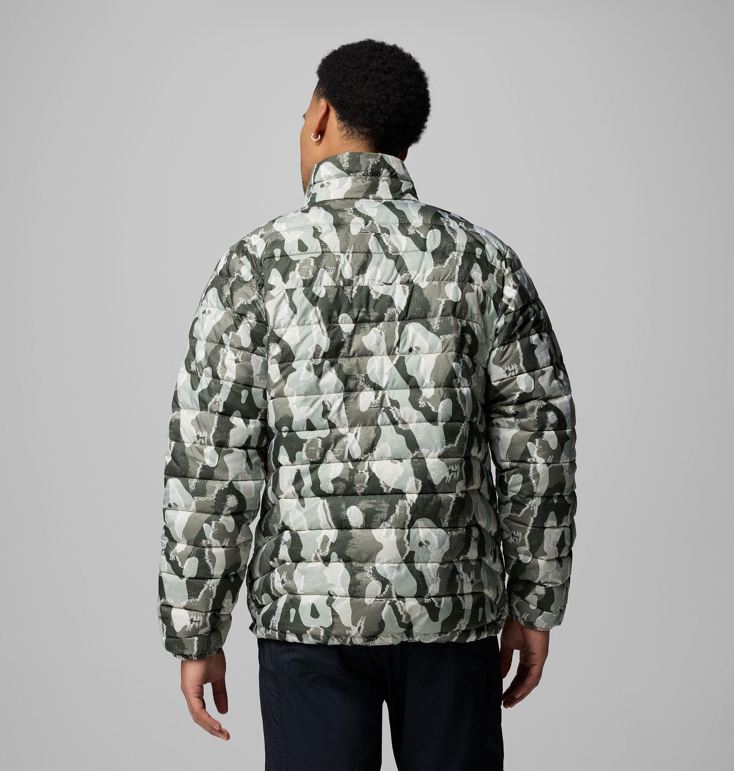 herren powder lite ii bedruckte jacke
