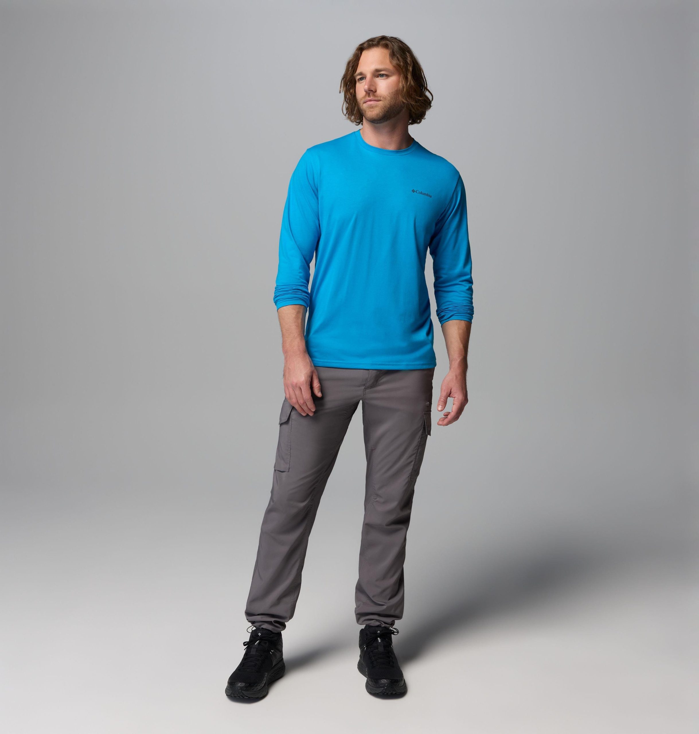 canyonland trail langarm-t-shirt für herren