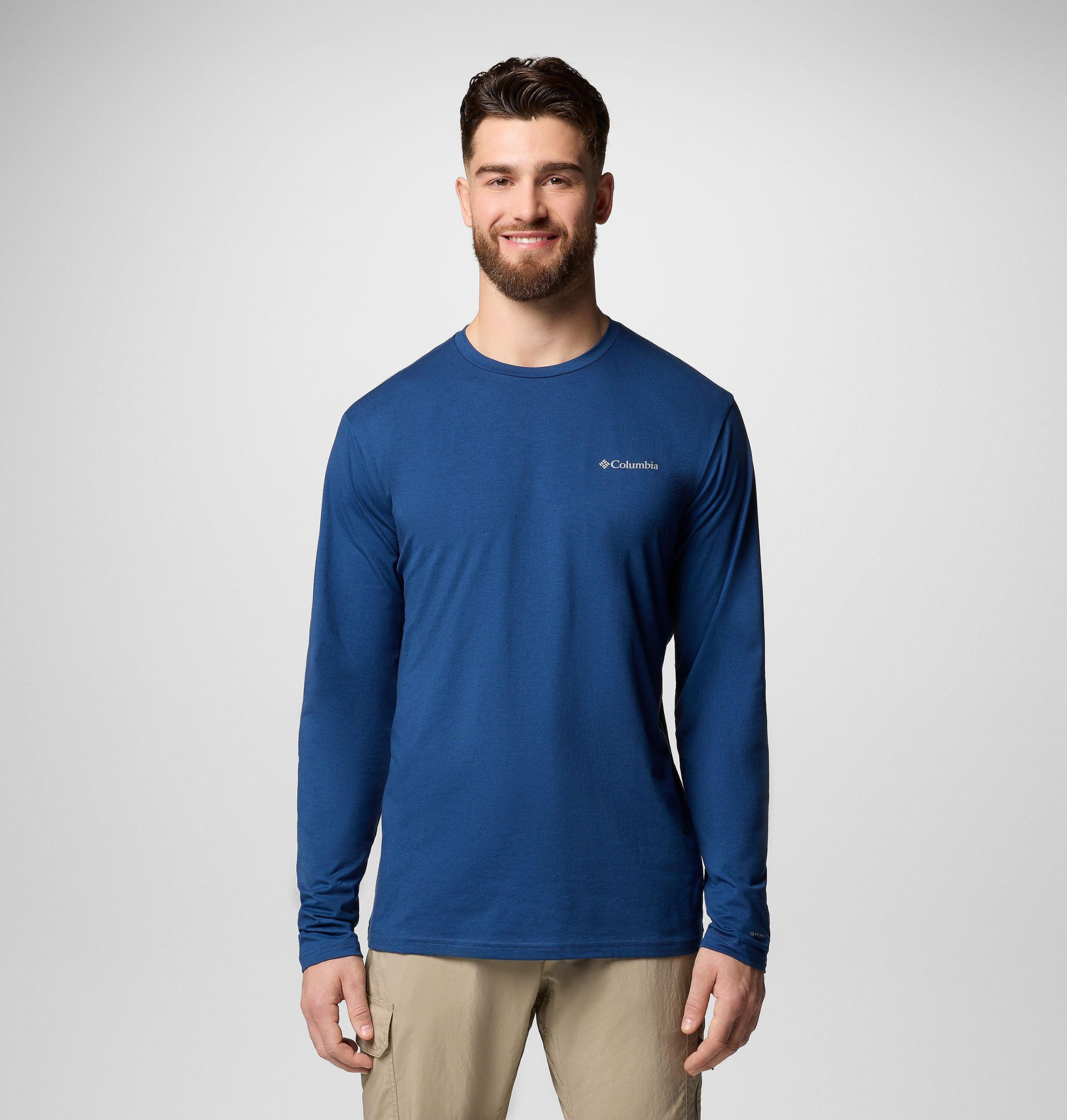 canyonland trail langarm-t-shirt für herren – größe l