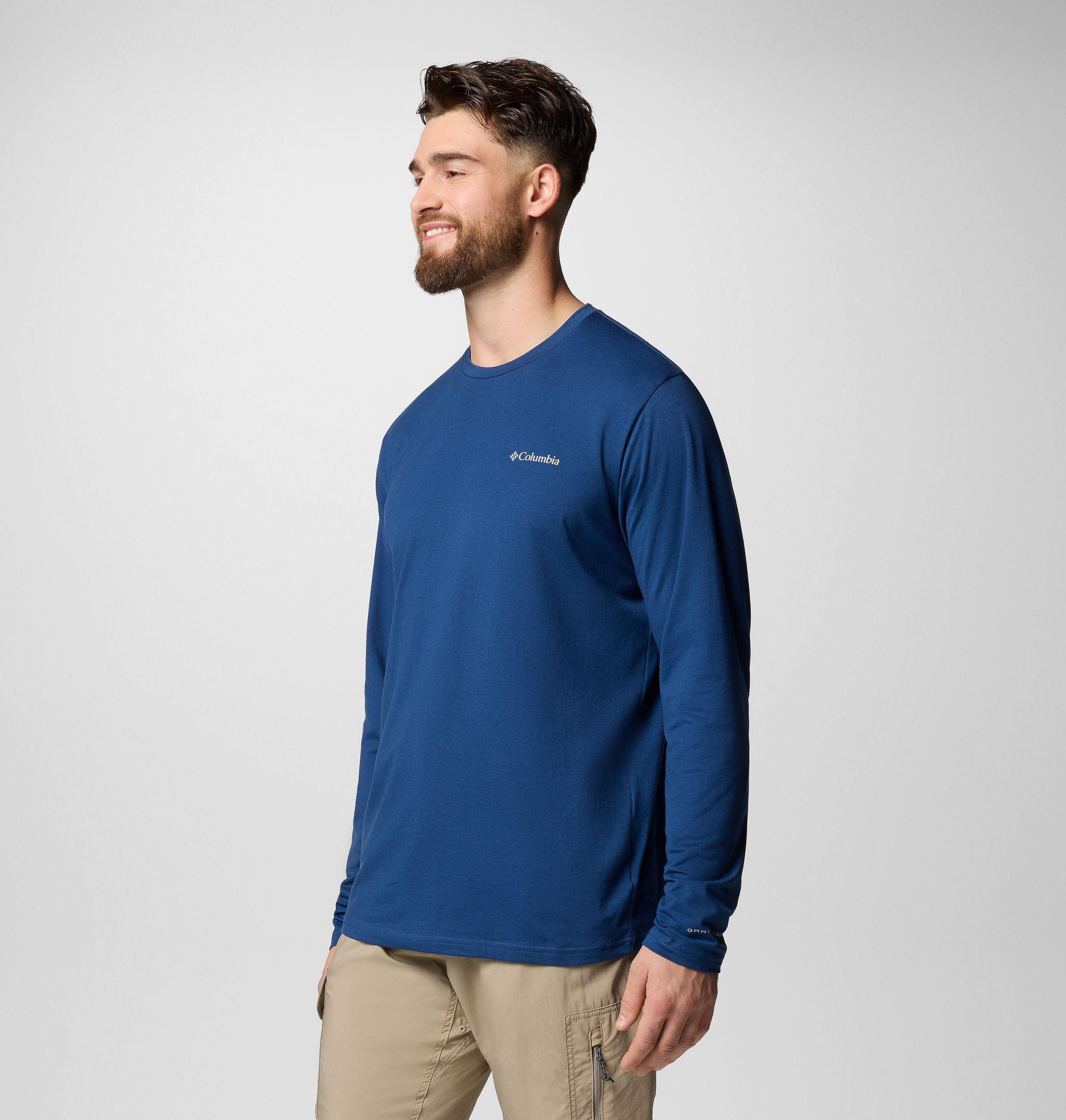 canyonland trail langarm-t-shirt für herren – größe l