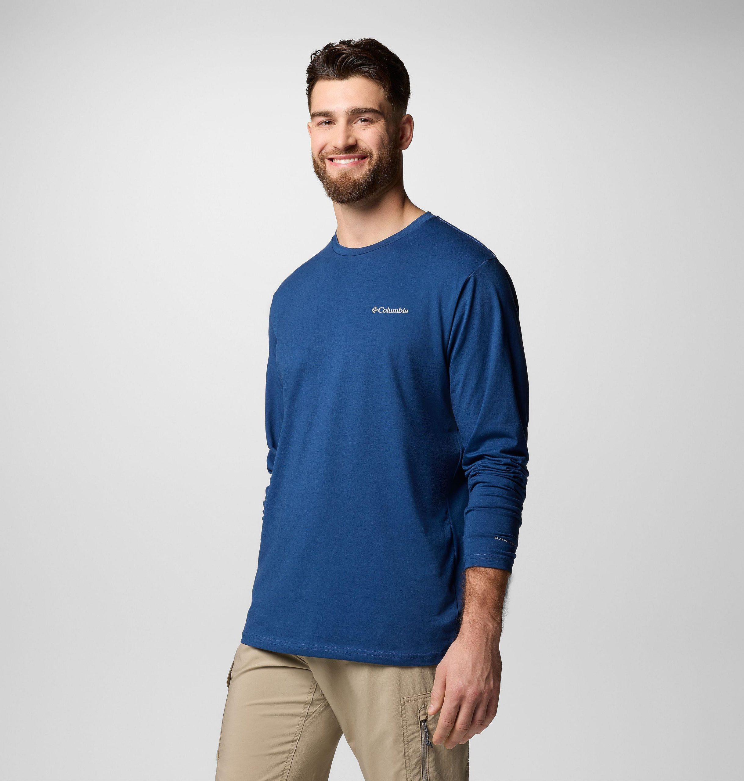 canyonland trail langarm-t-shirt für herren – größe l