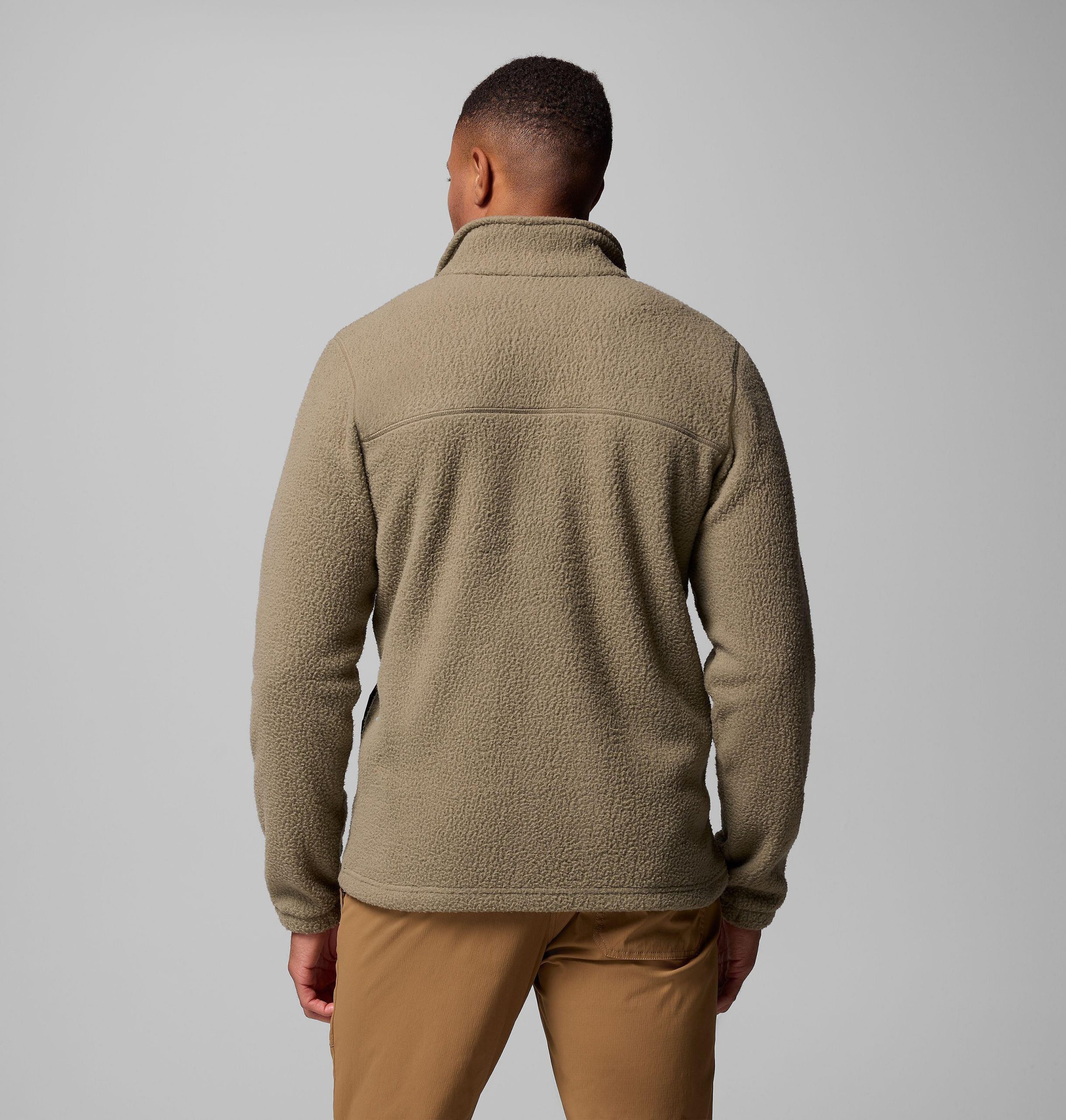 juniper peak fleecejacke für herren mit durchgehendem reißverschluss