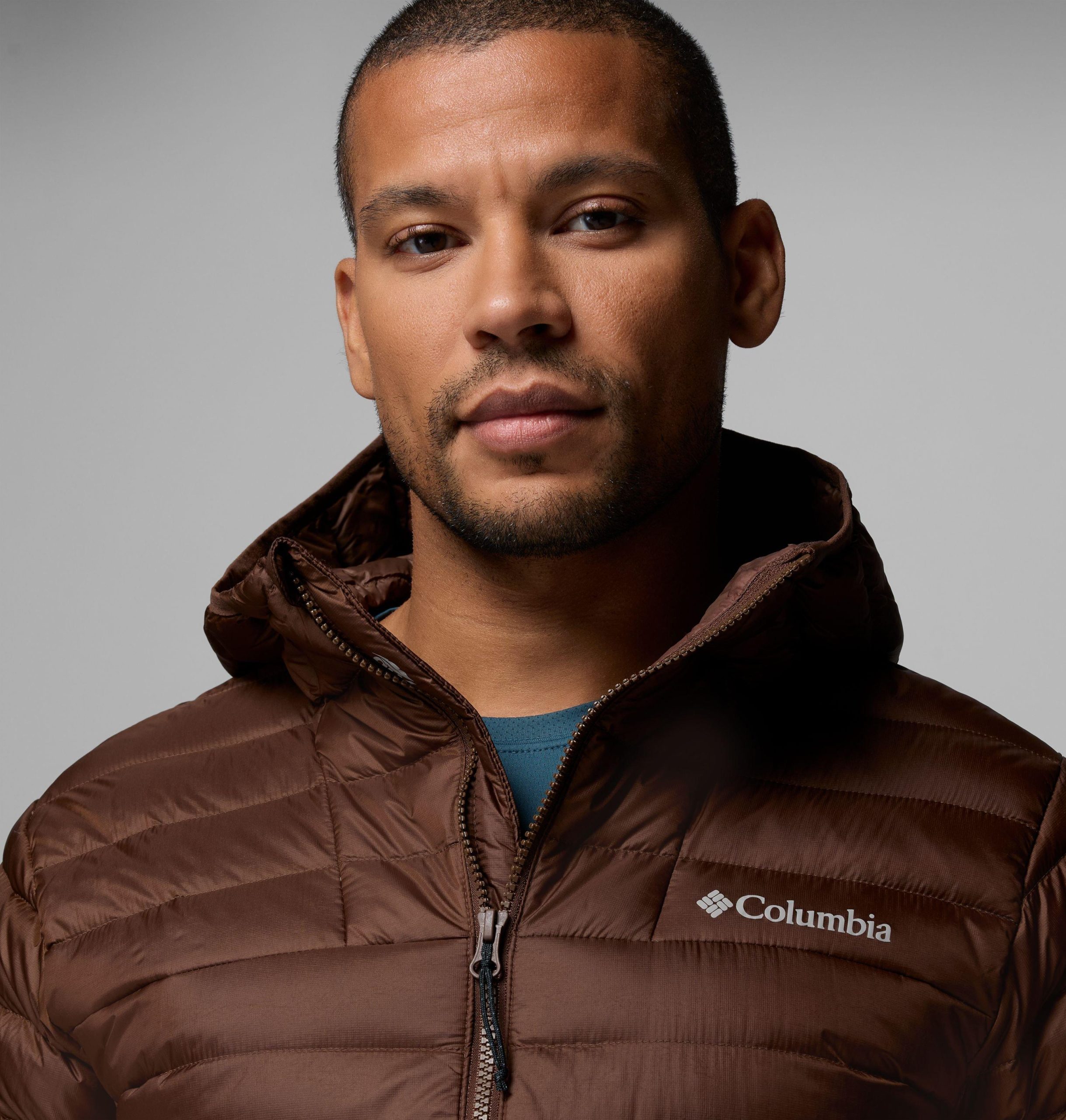 corelite daunenjacke für herren mit kapuze