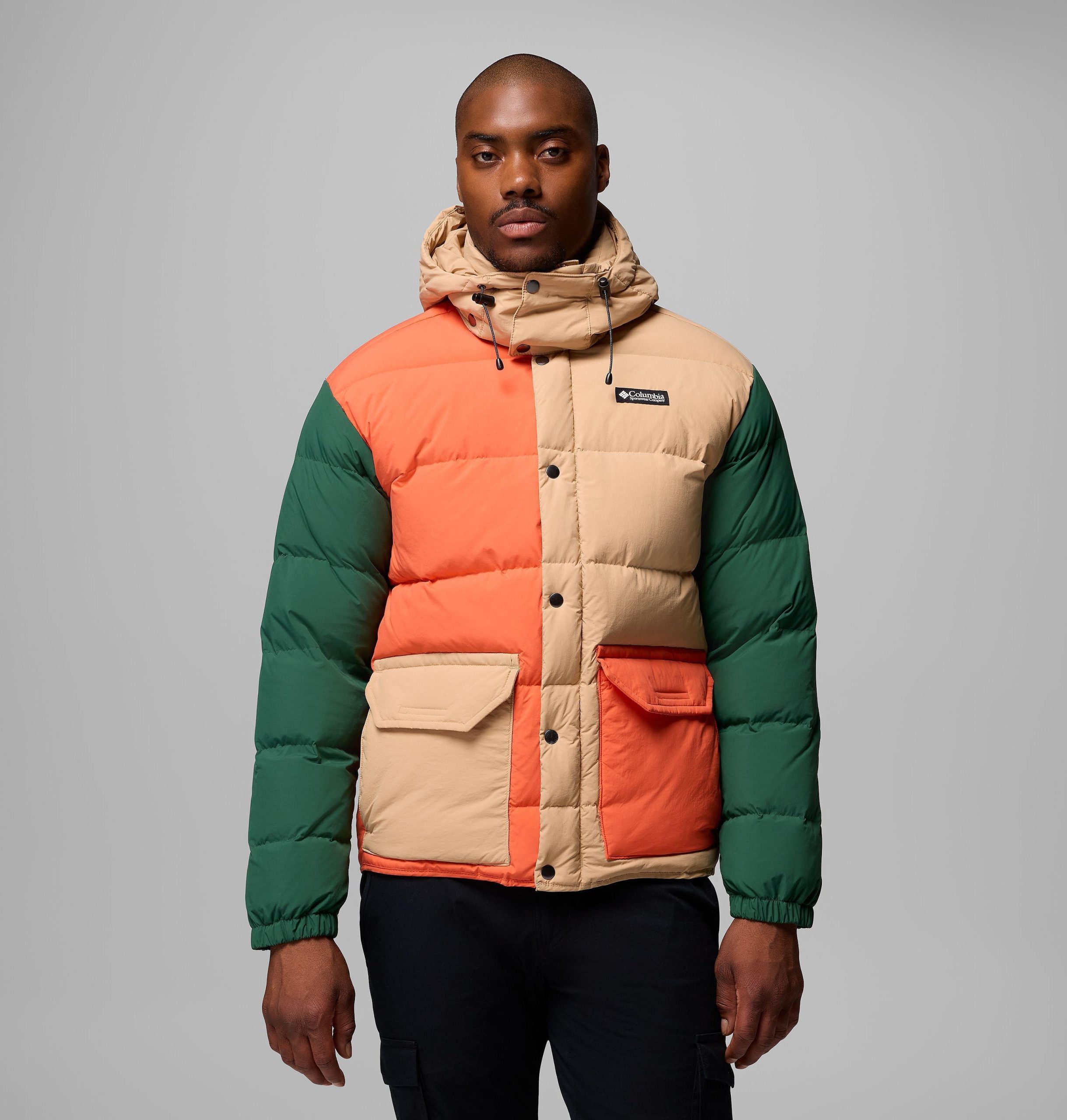 wallowa daunenjacke für herren mit kapuze