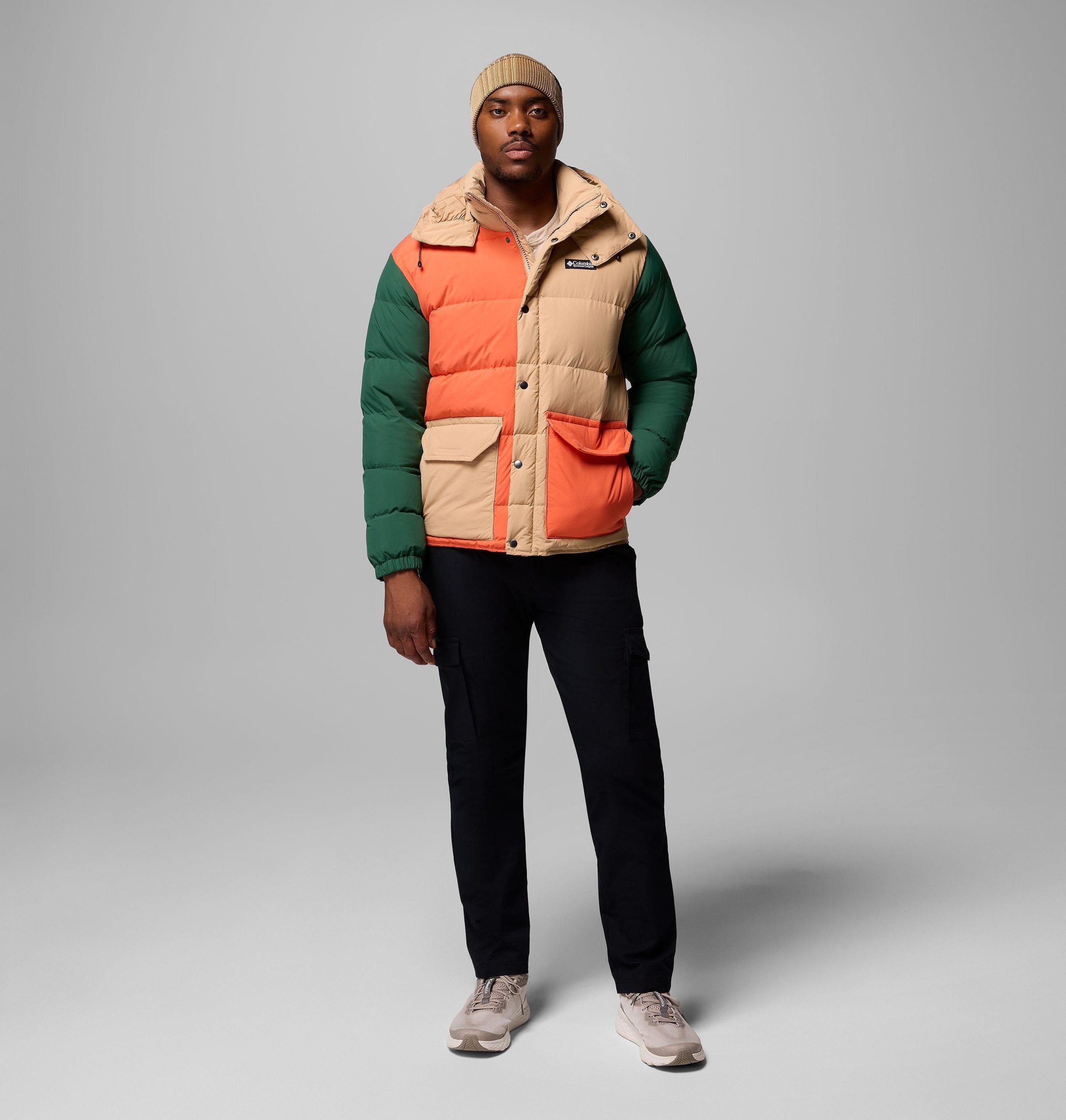 wallowa daunenjacke für herren mit kapuze