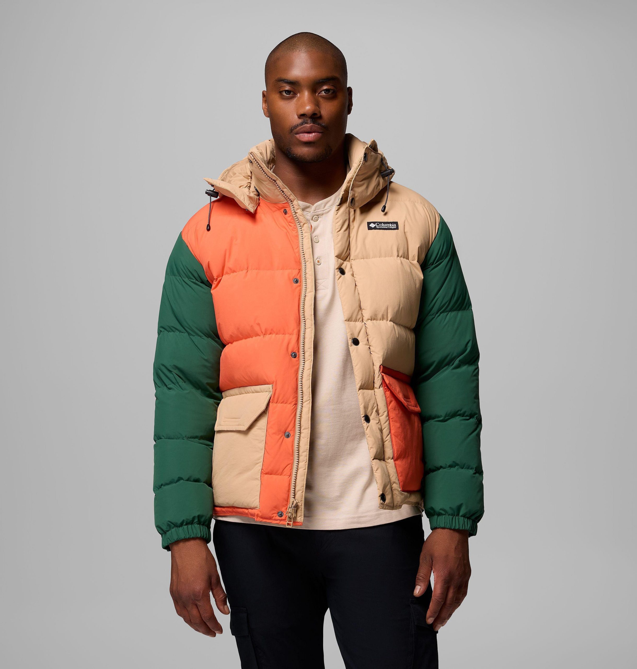 wallowa daunenjacke für herren mit kapuze