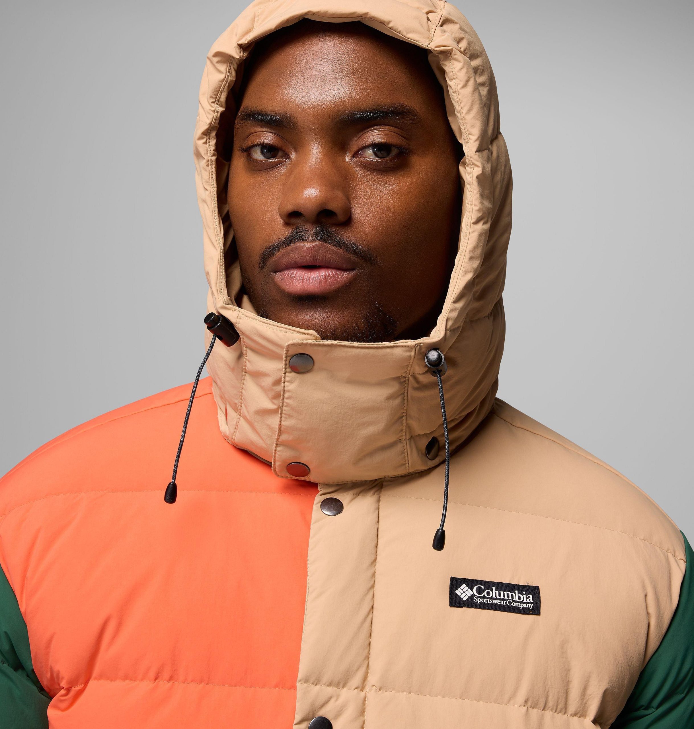wallowa daunenjacke für herren mit kapuze