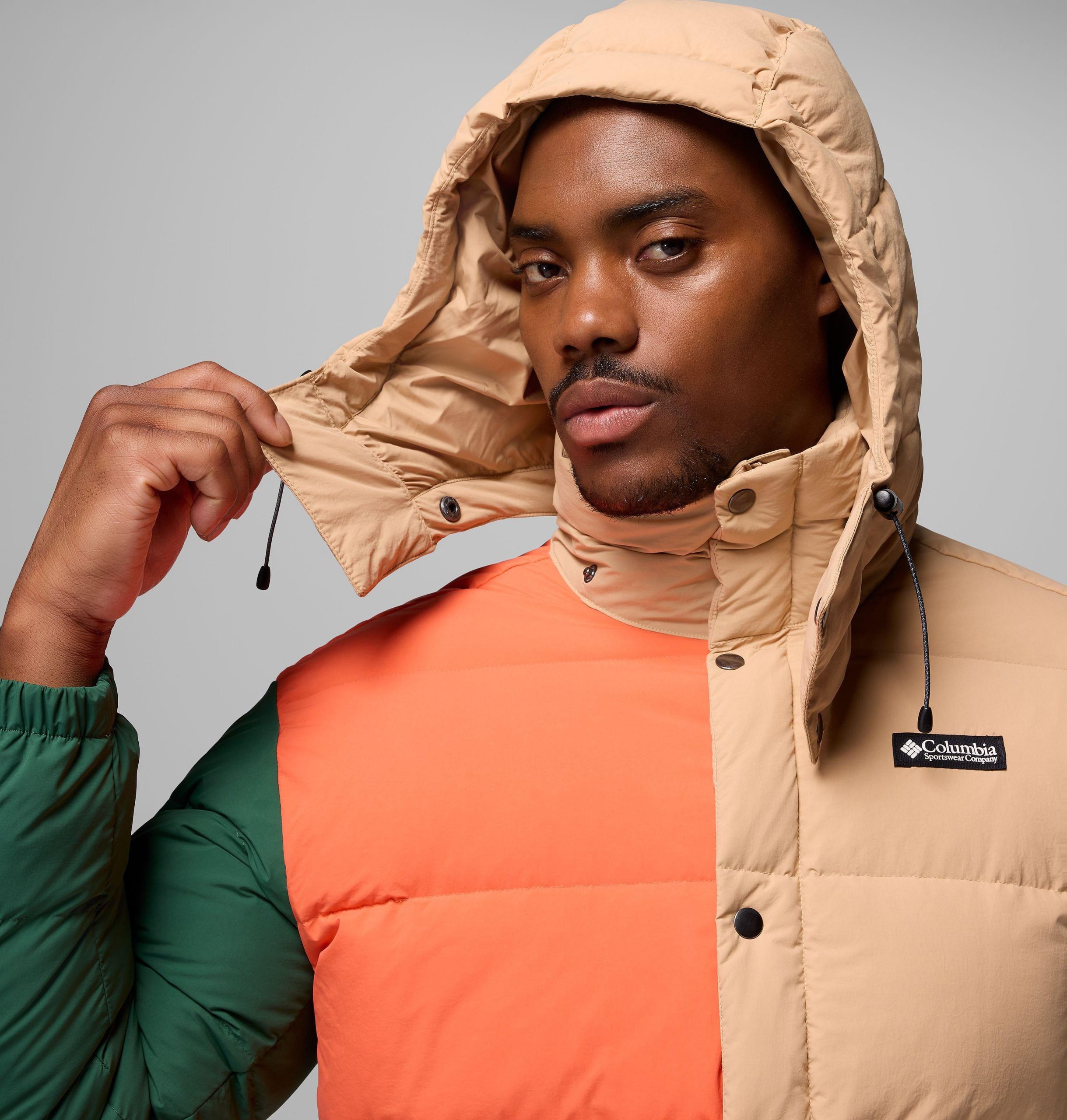 wallowa daunenjacke für herren mit kapuze