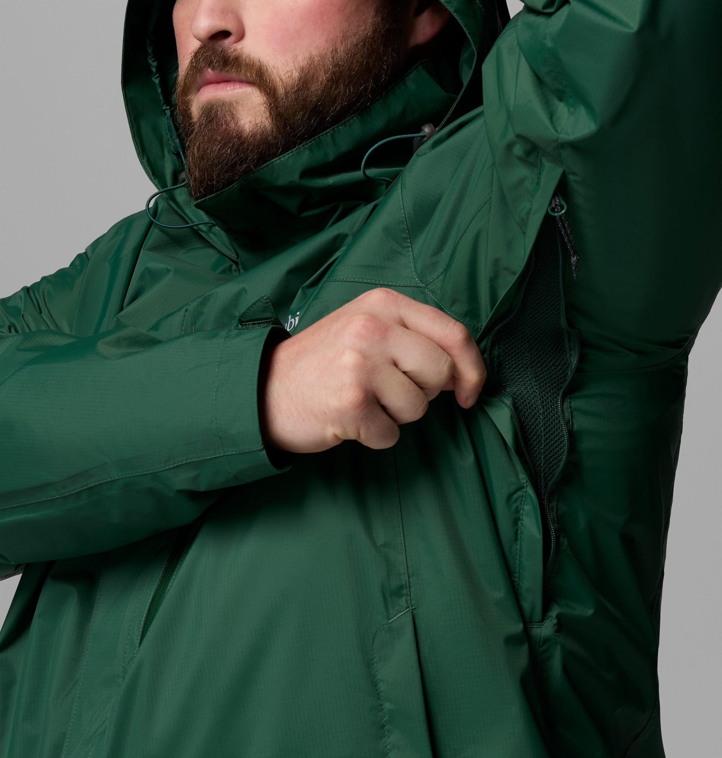 herren pouration ii jacke - größe