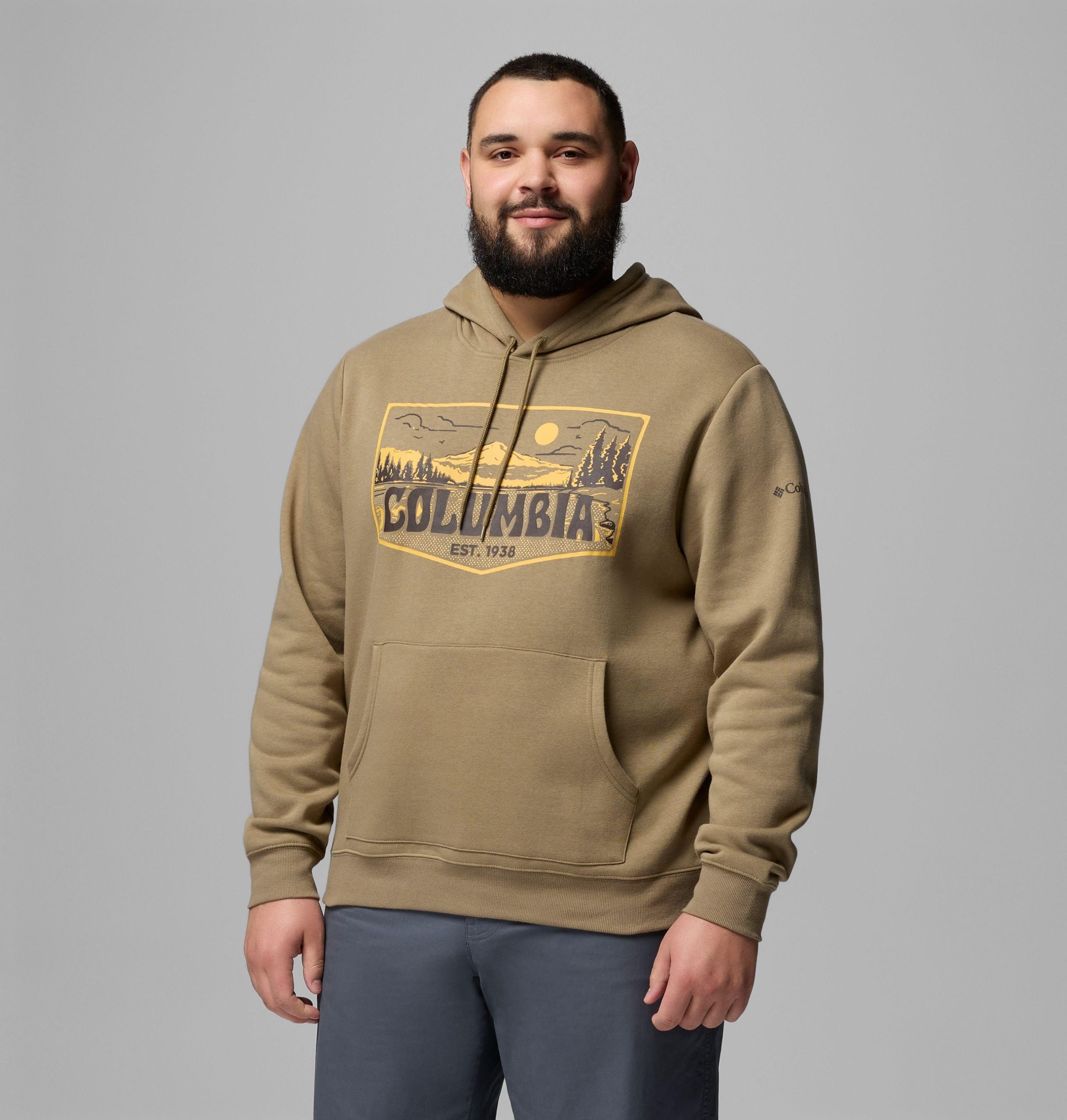 creekside csc hoodie für herren – größe l