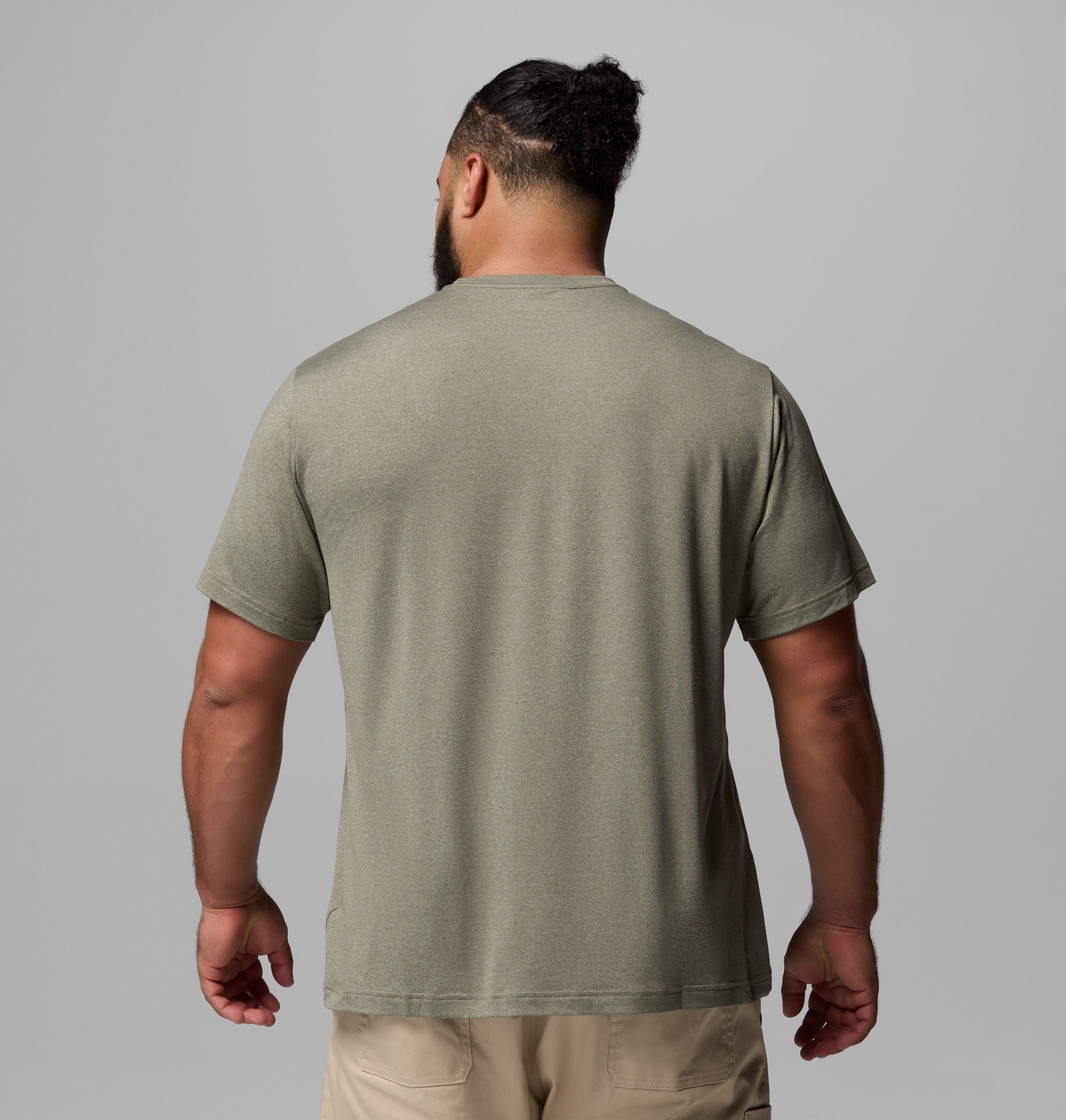 parsons point herren kurzarm-t-shirt mit grafikprint – größe l