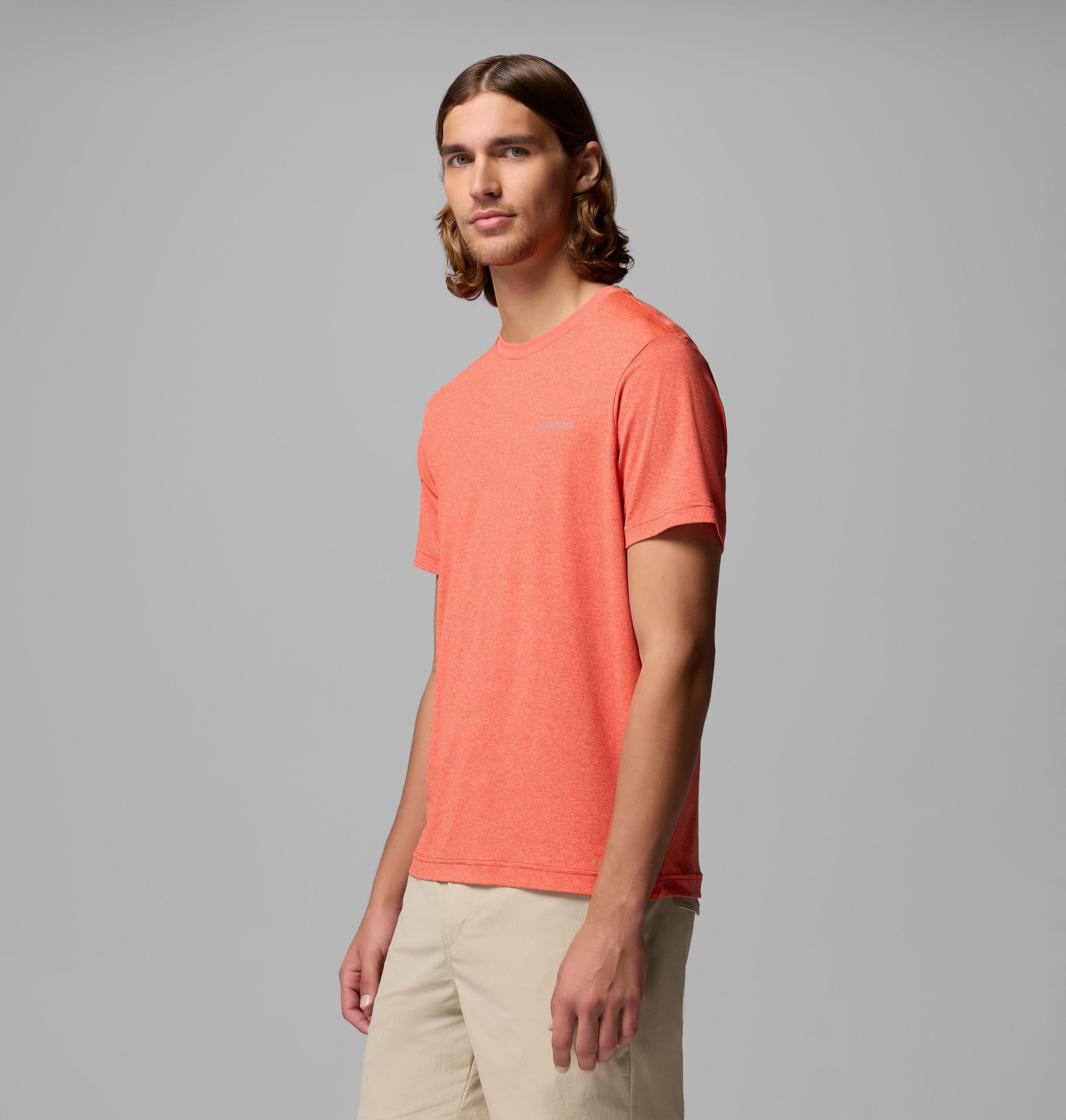 parsons point herren-t-shirt mit kurzen Ärmeln und rückenaufdruck