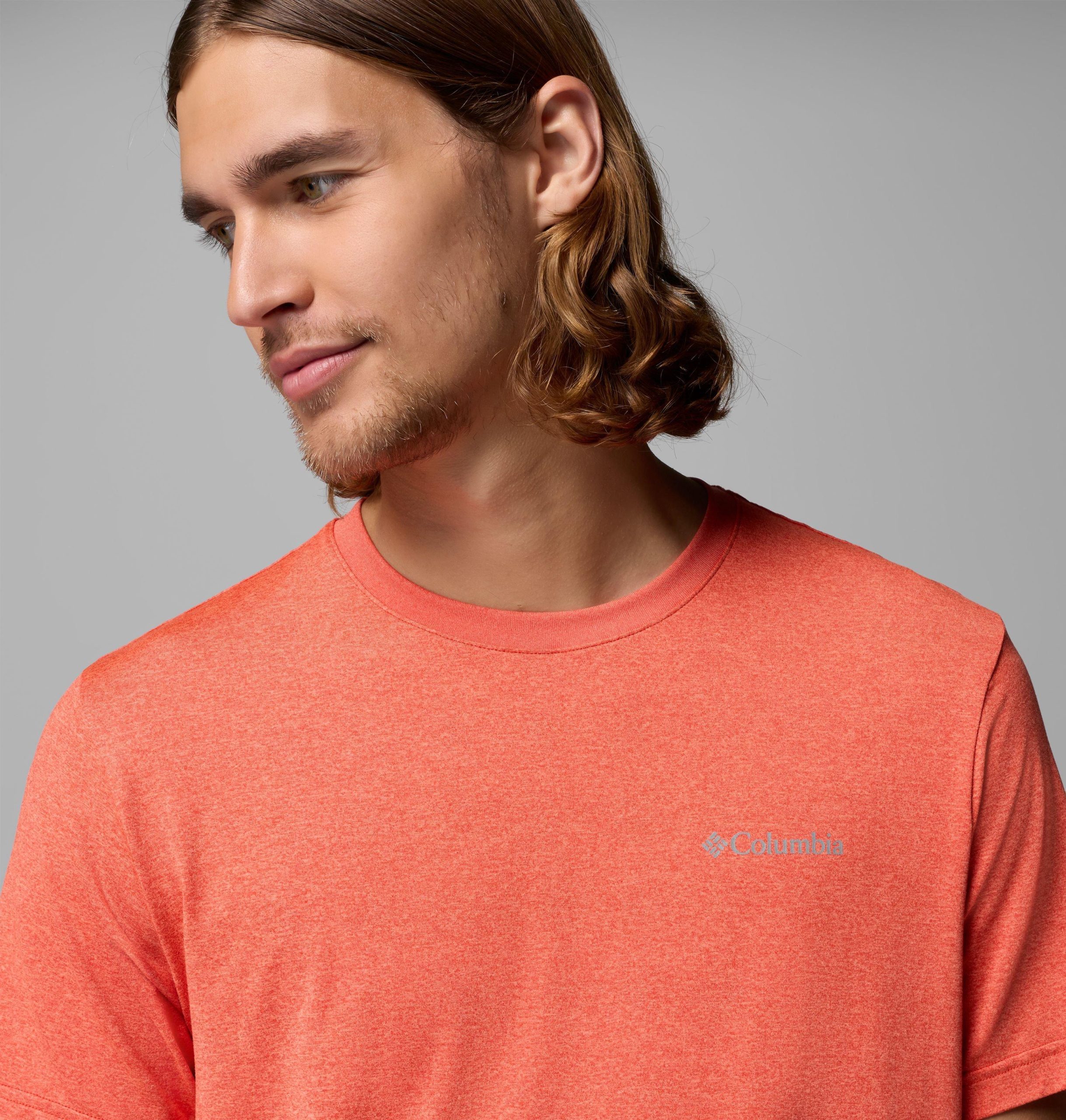 parsons point herren-t-shirt mit kurzen Ärmeln und rückenaufdruck