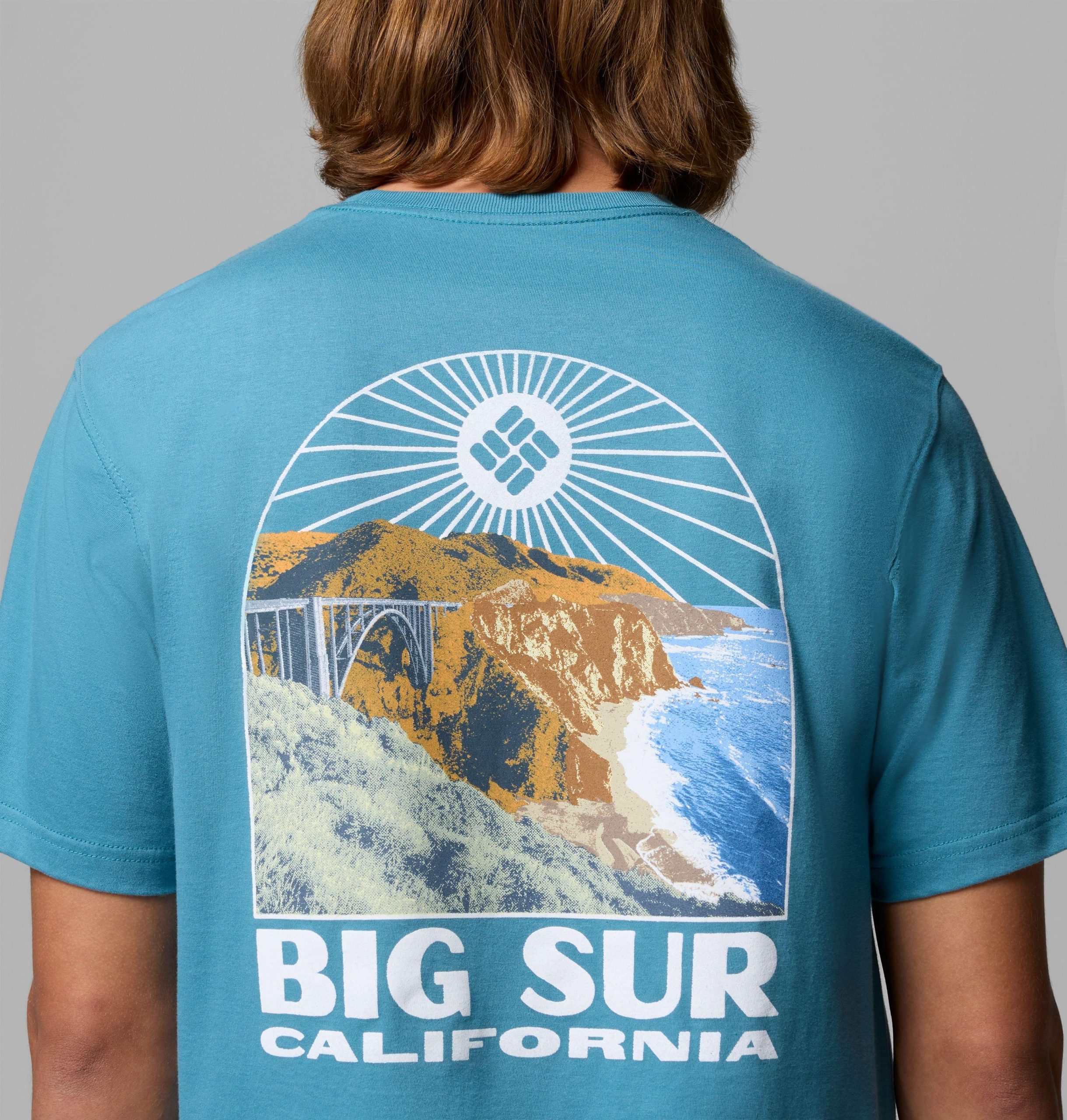 herren elsur big sur ca csc t-shirt