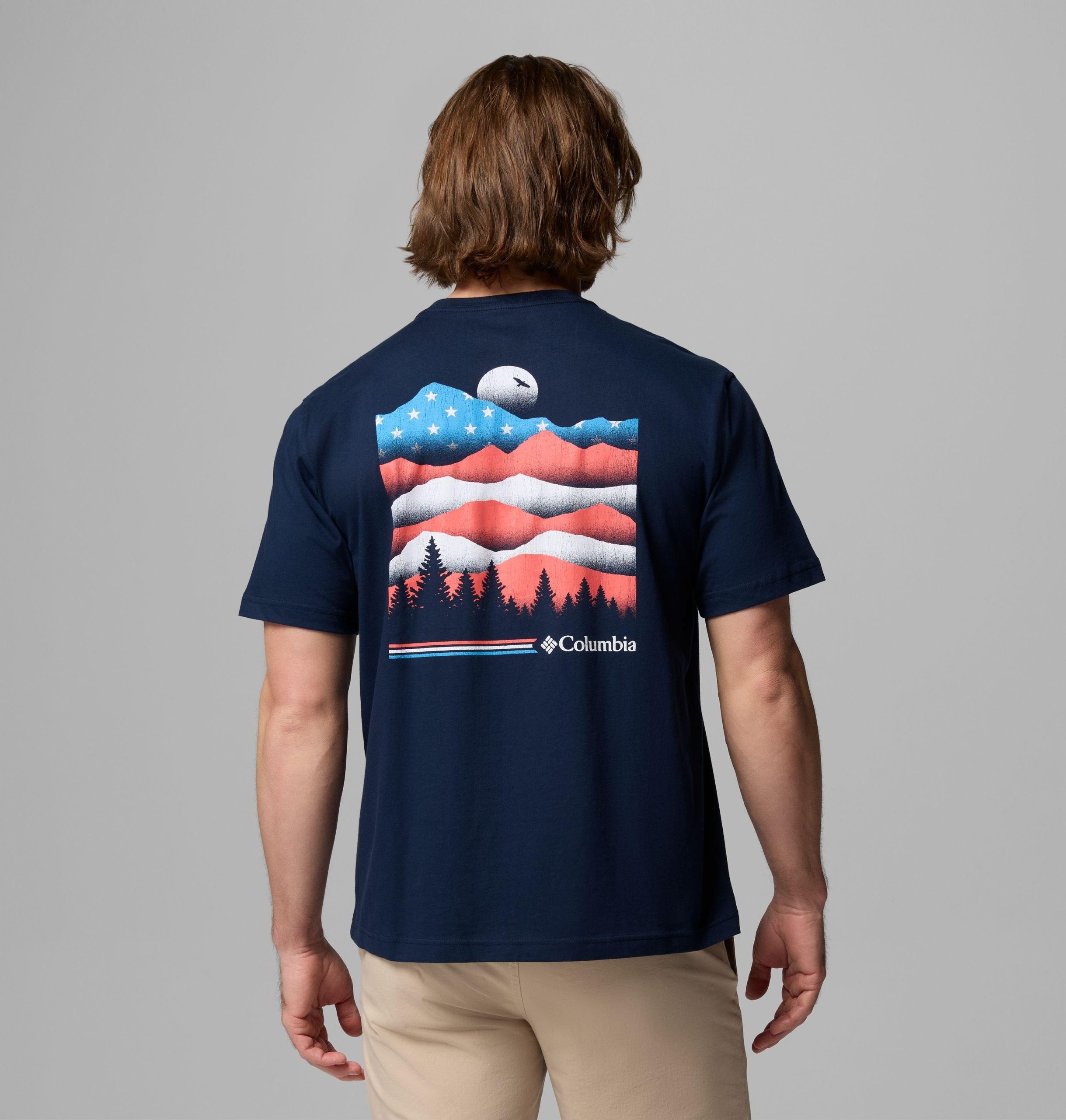 herren-t-shirt mit csc-wappen