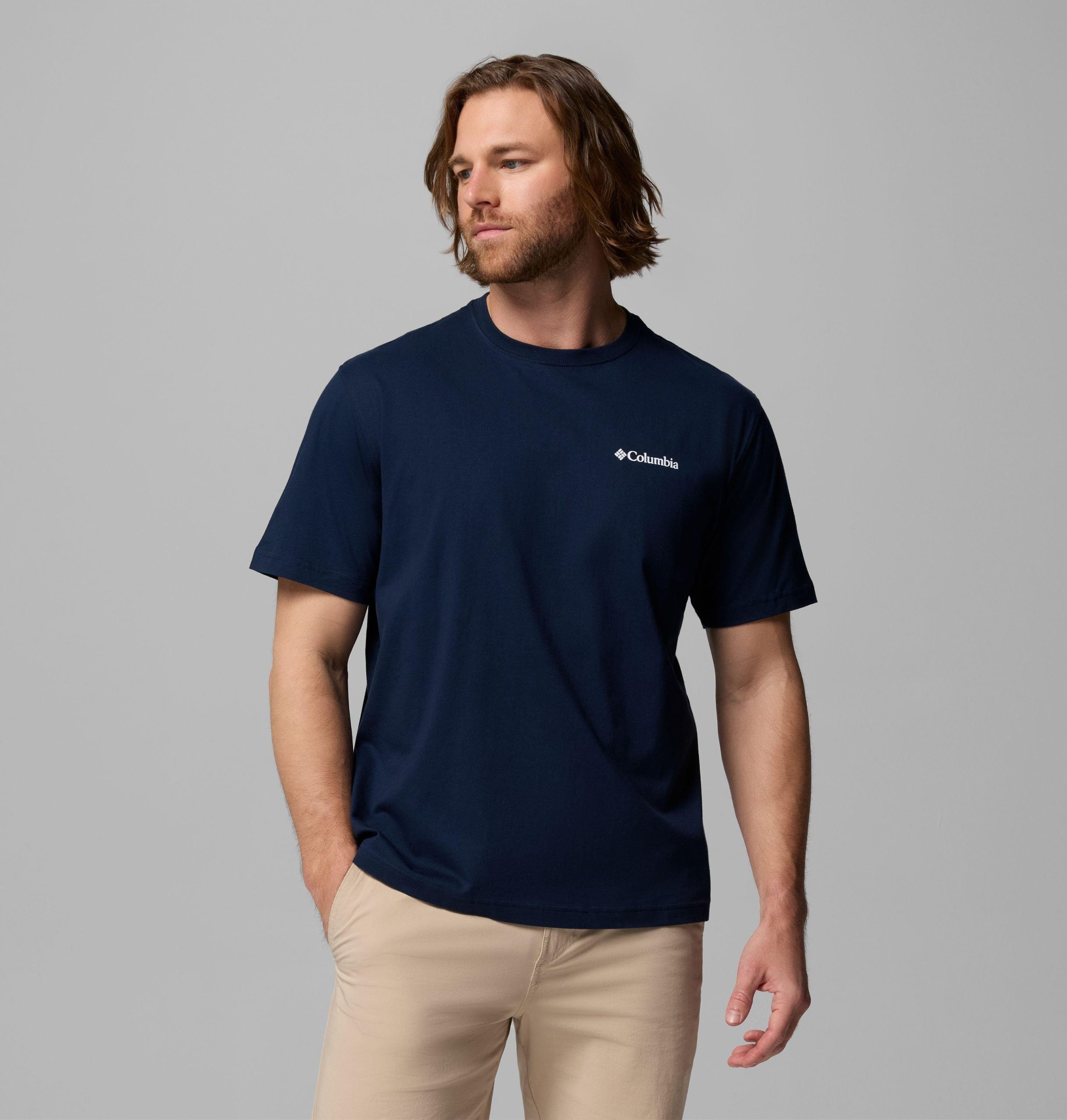 herren-t-shirt mit csc-wappen