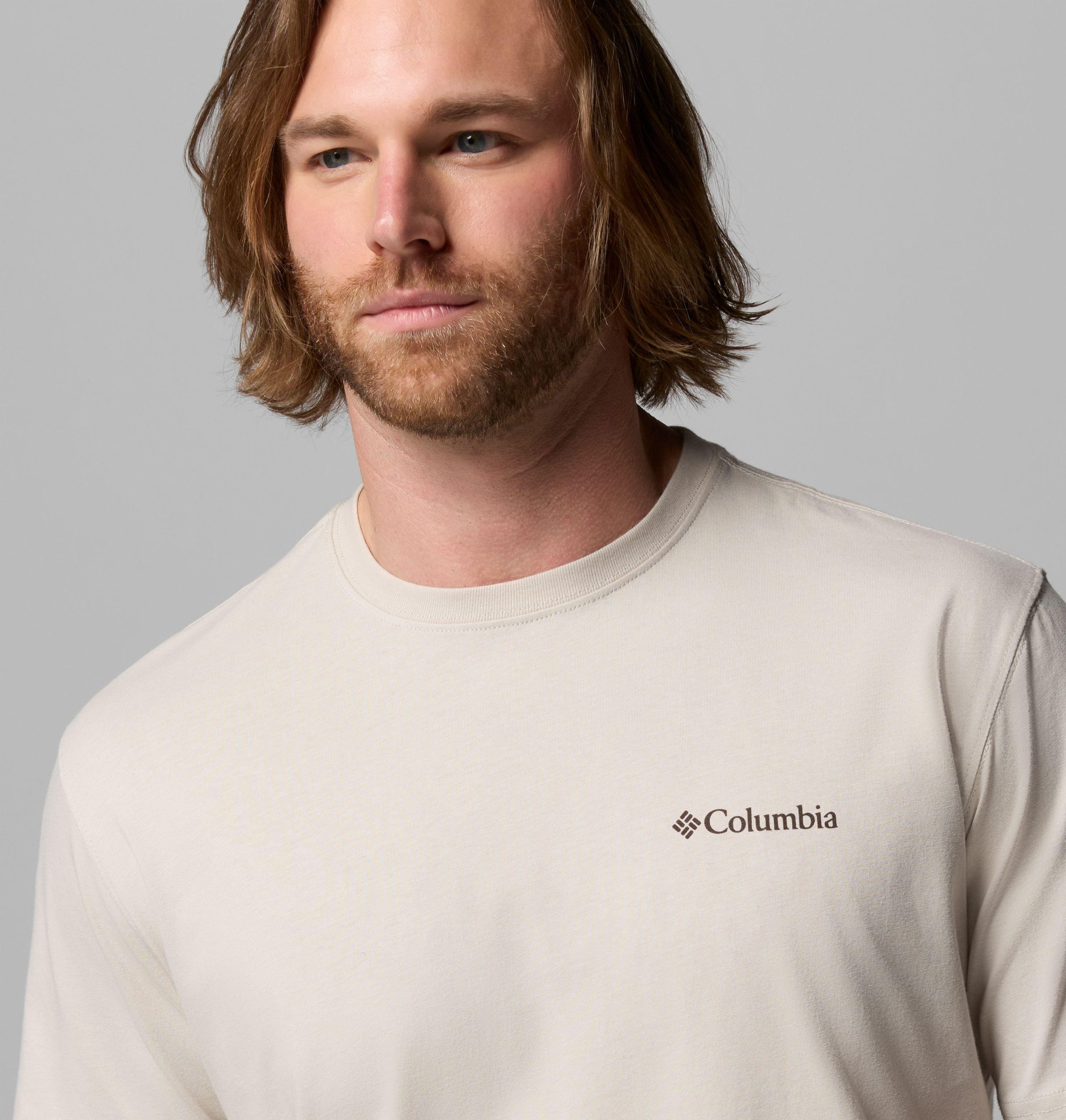 herren-t-shirt mit adler-motiv von csc