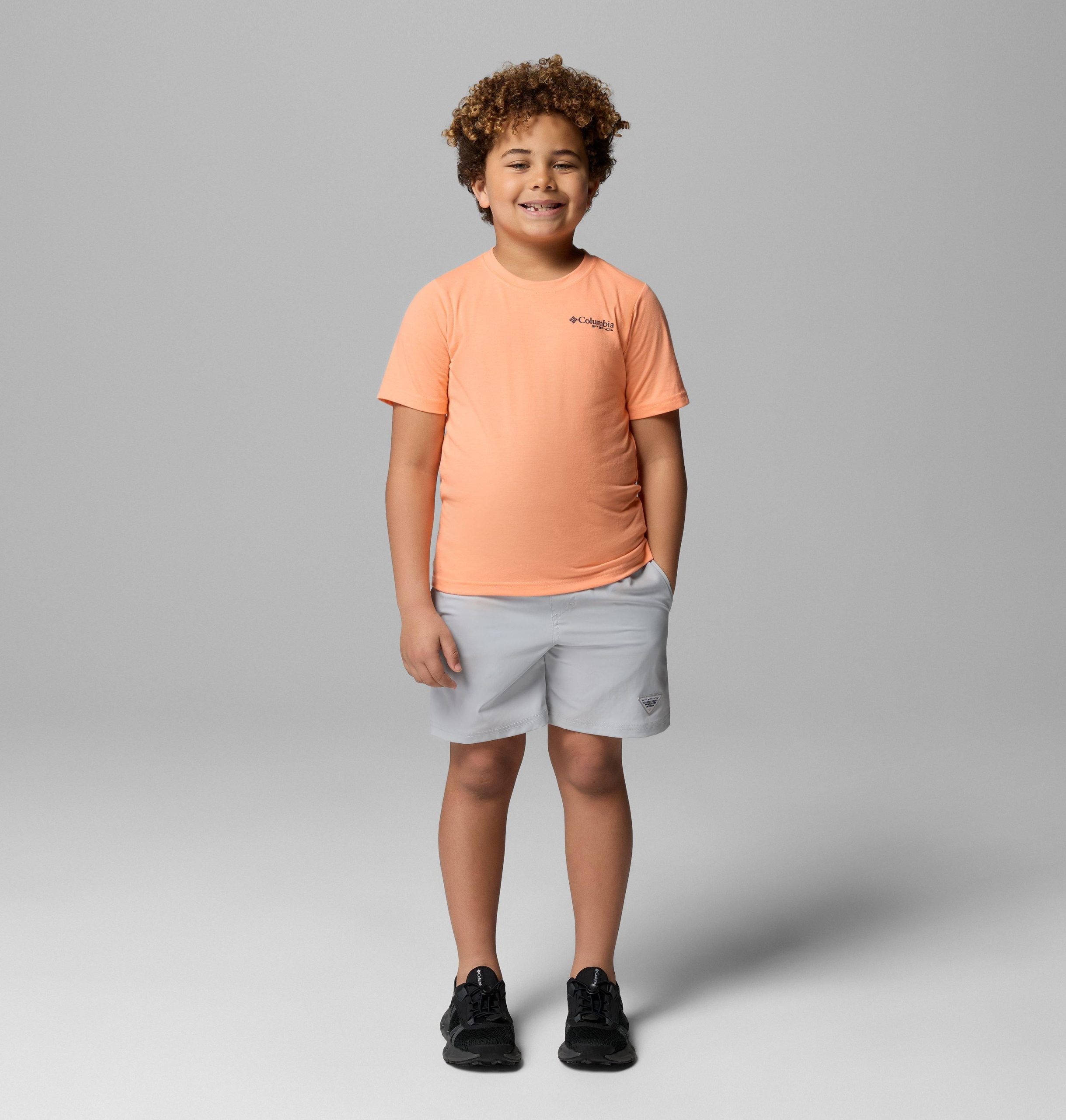 pfg big fisher kurzarm-t-shirt für jungen