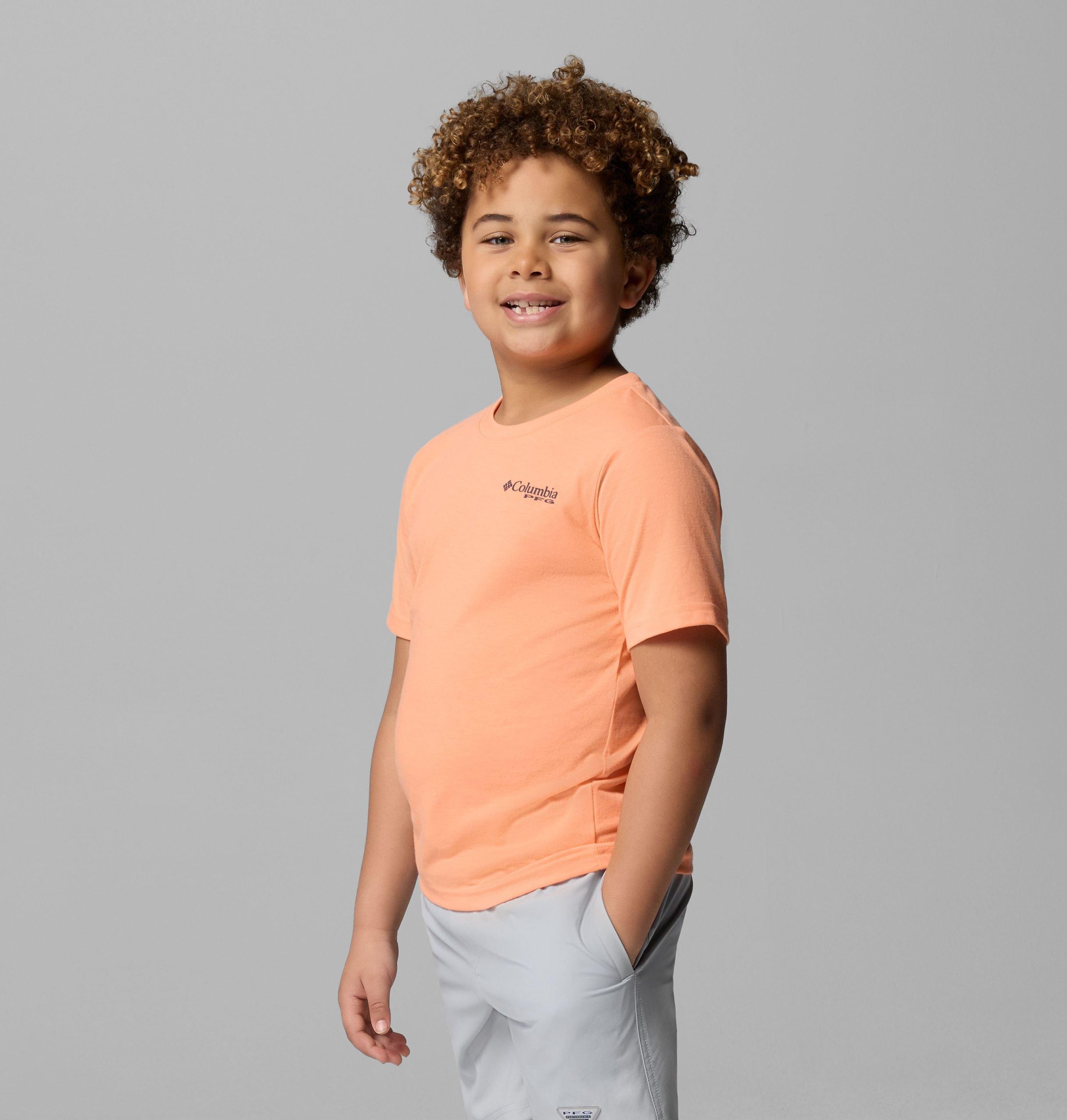 pfg big fisher kurzarm-t-shirt für jungen