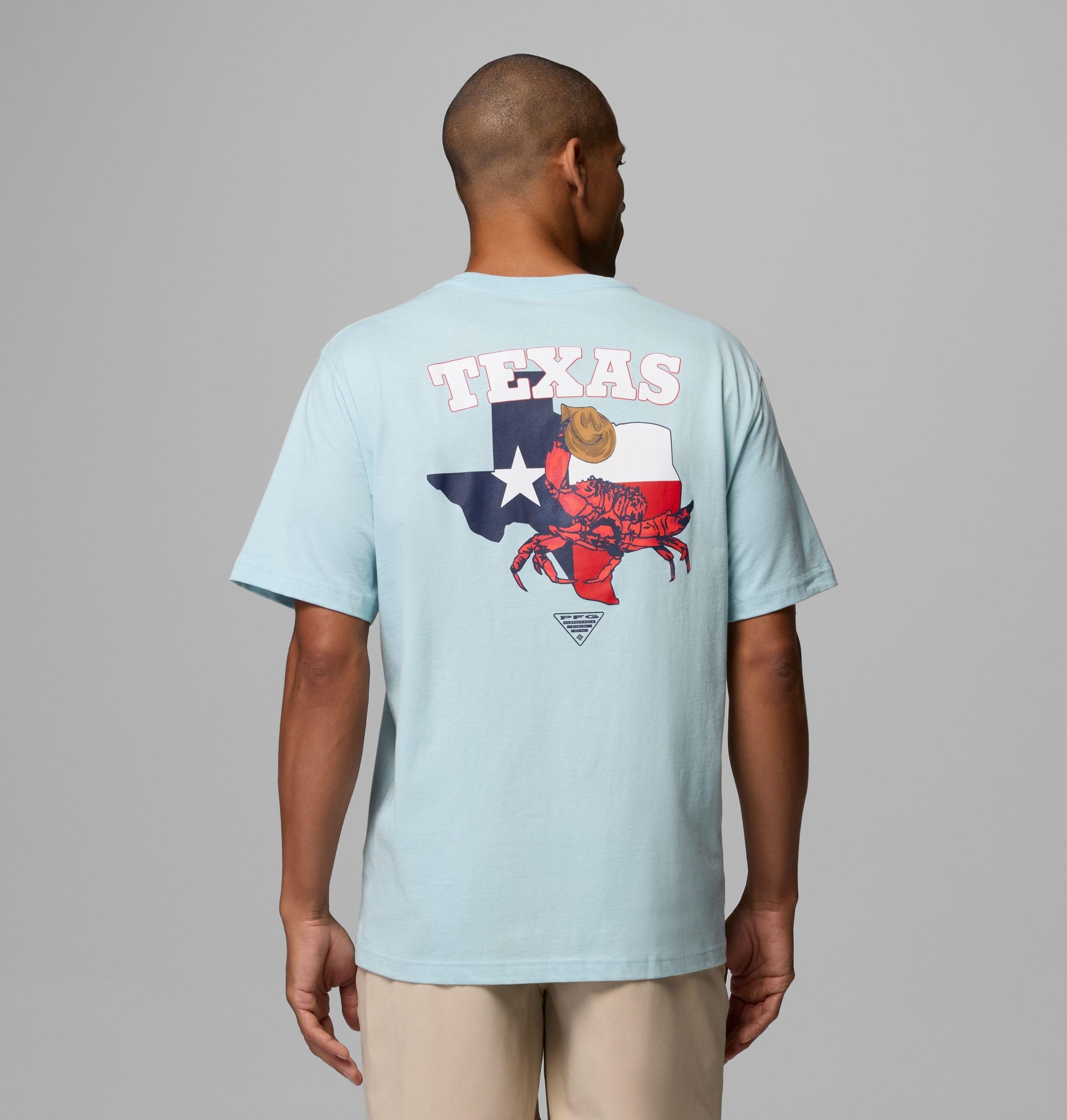 herren rodeo crab pfg t-shirt