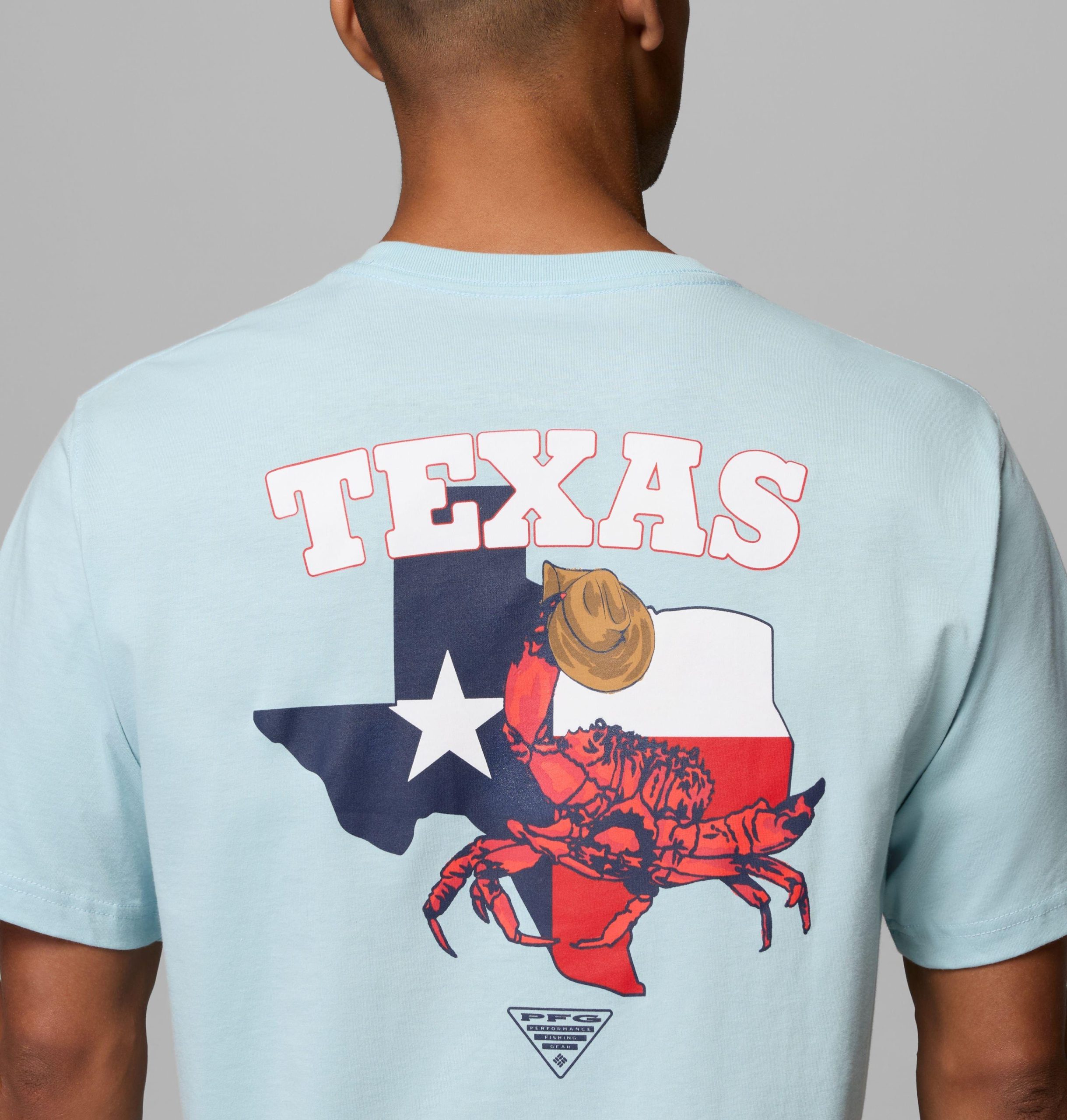 herren rodeo crab pfg t-shirt