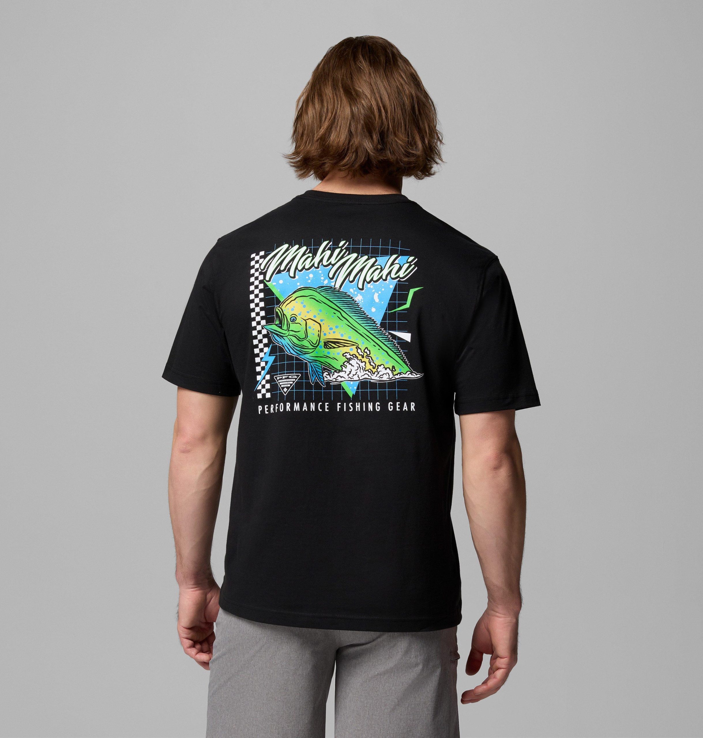 herren neon mahi mahi pfg t-shirt