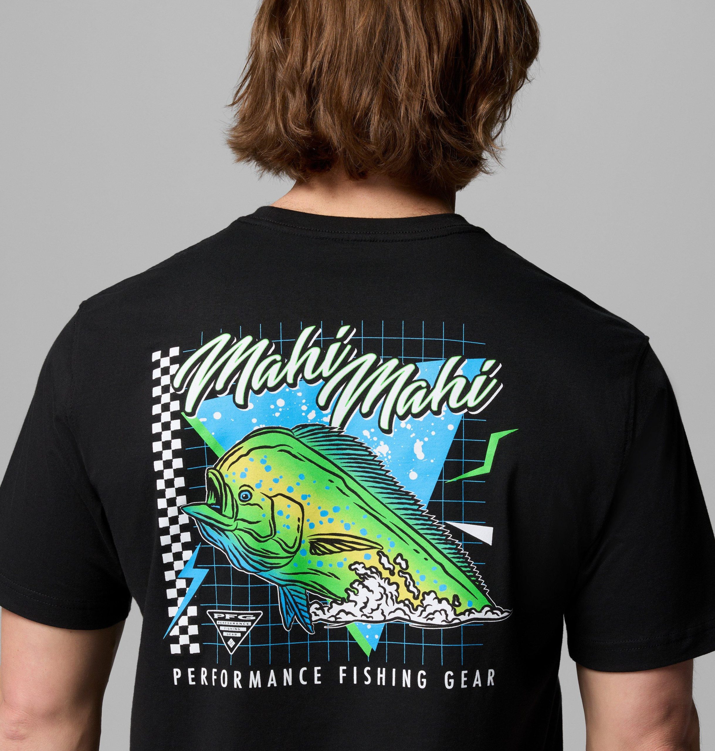 herren neon mahi mahi pfg t-shirt