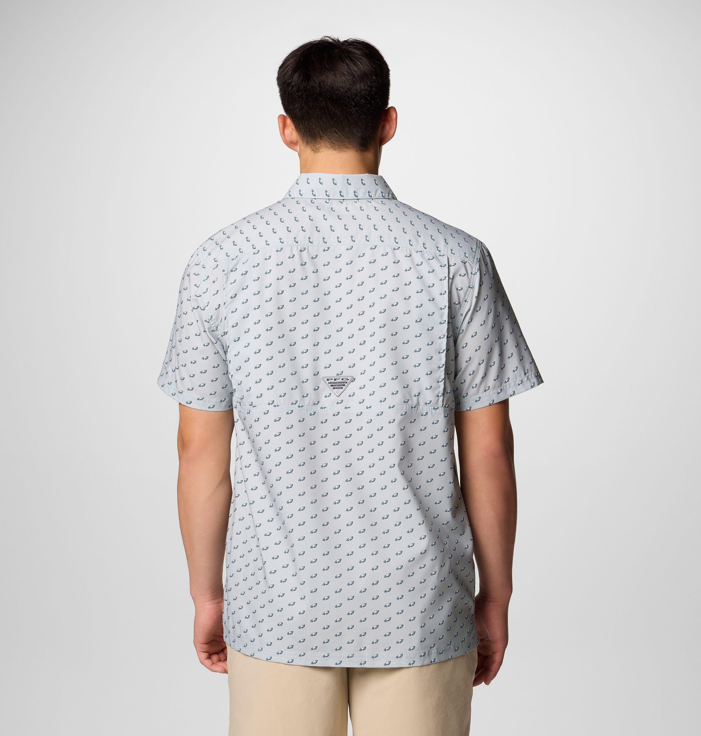 pfg super slack tide kurzarmshirt für herren – philadelphia eagles
