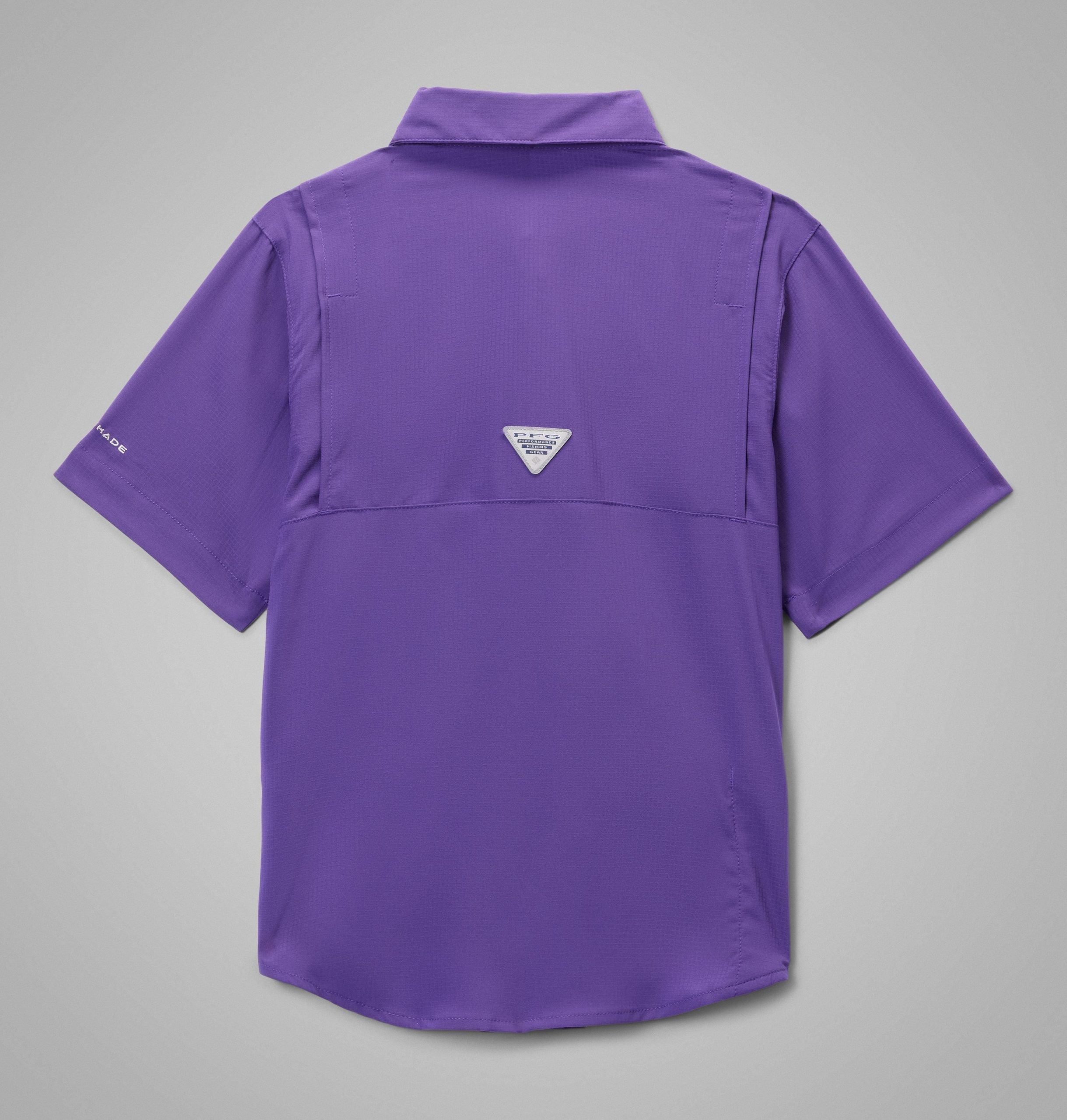 kinder-college-shirt pfg tamiami kurzarm - lsu