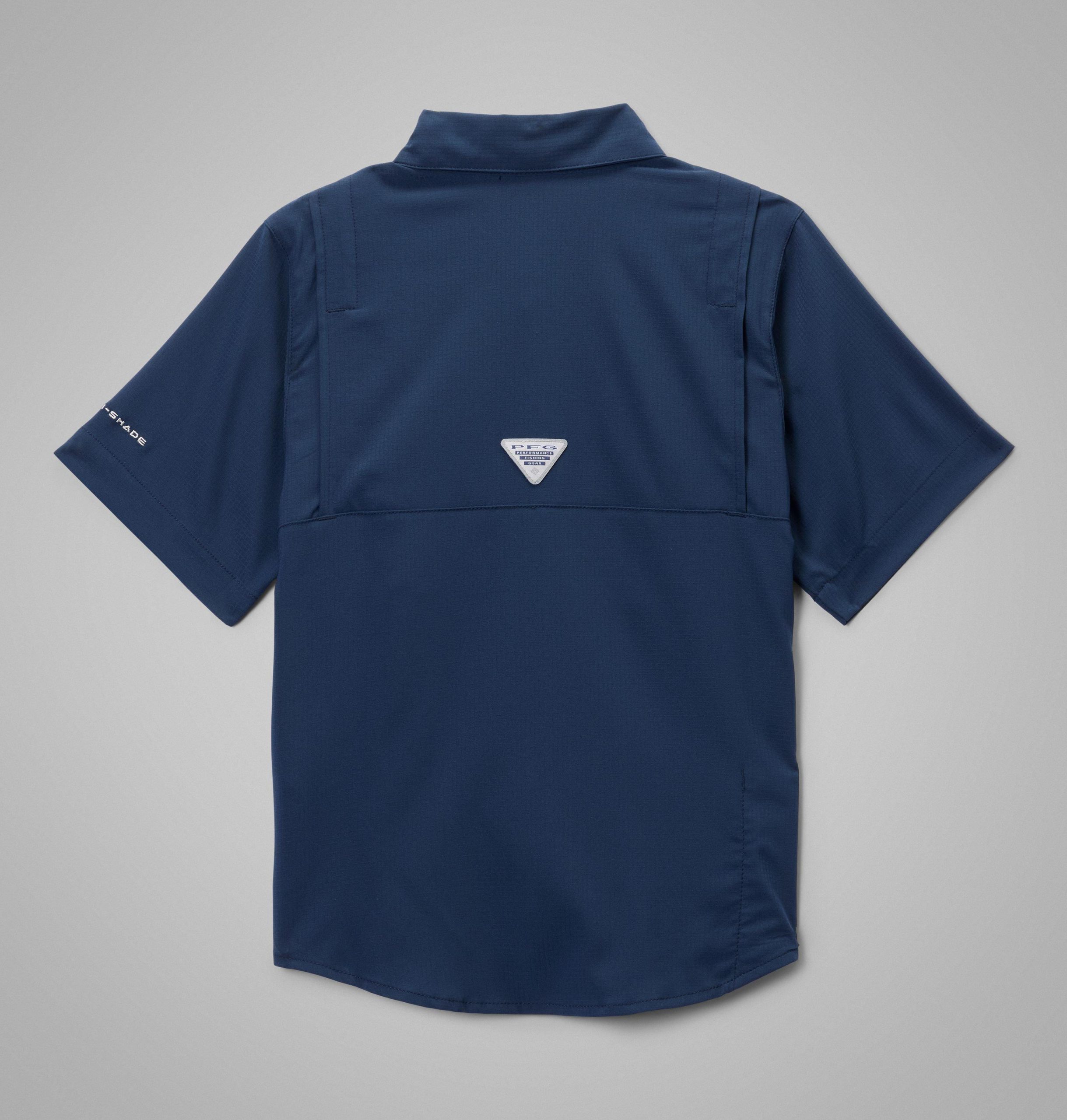 pfg tamiami kurzarmshirt für kinder college-stil – west virginia