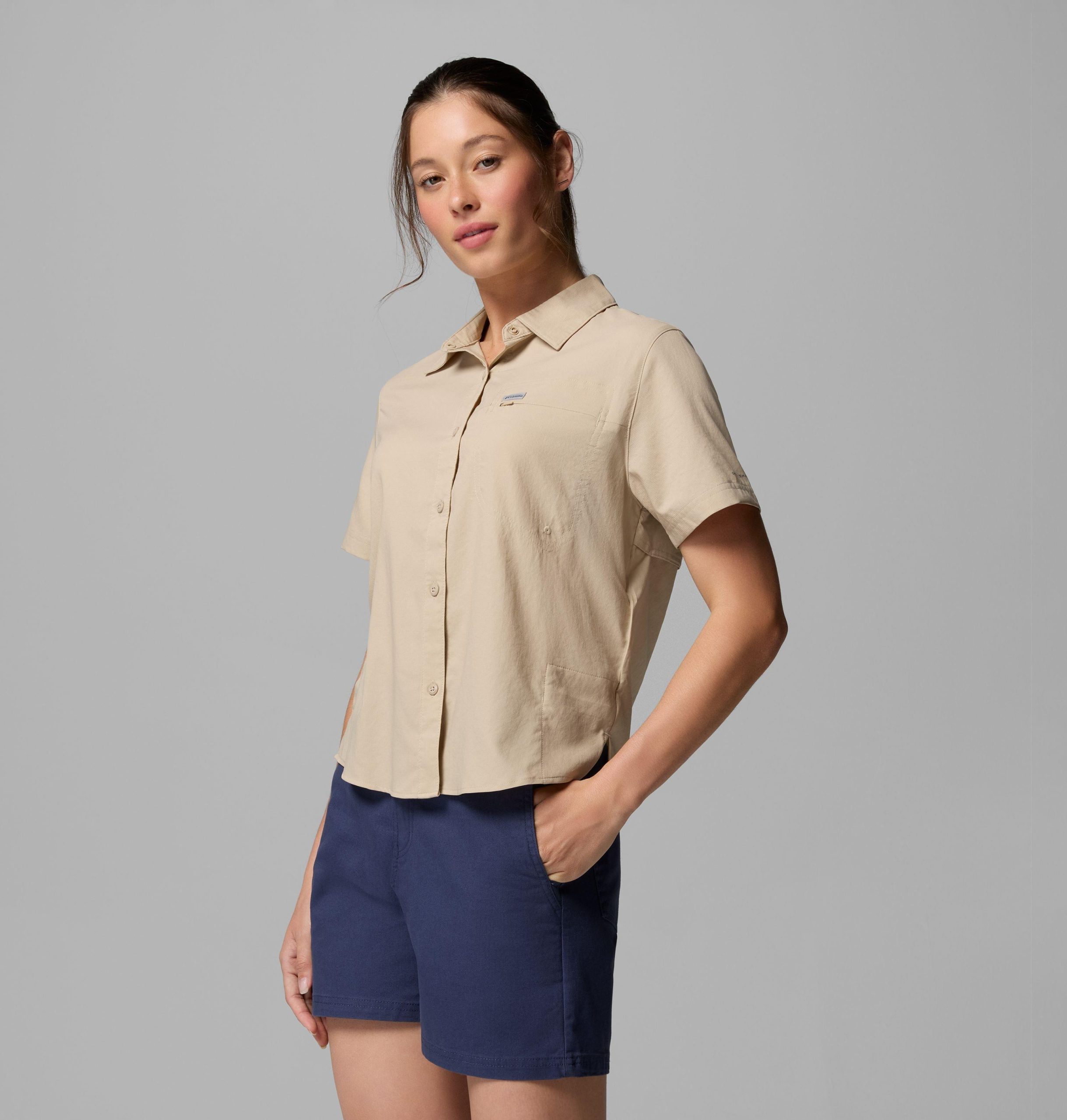 damen silver ridge utility ii kurzarmhemd