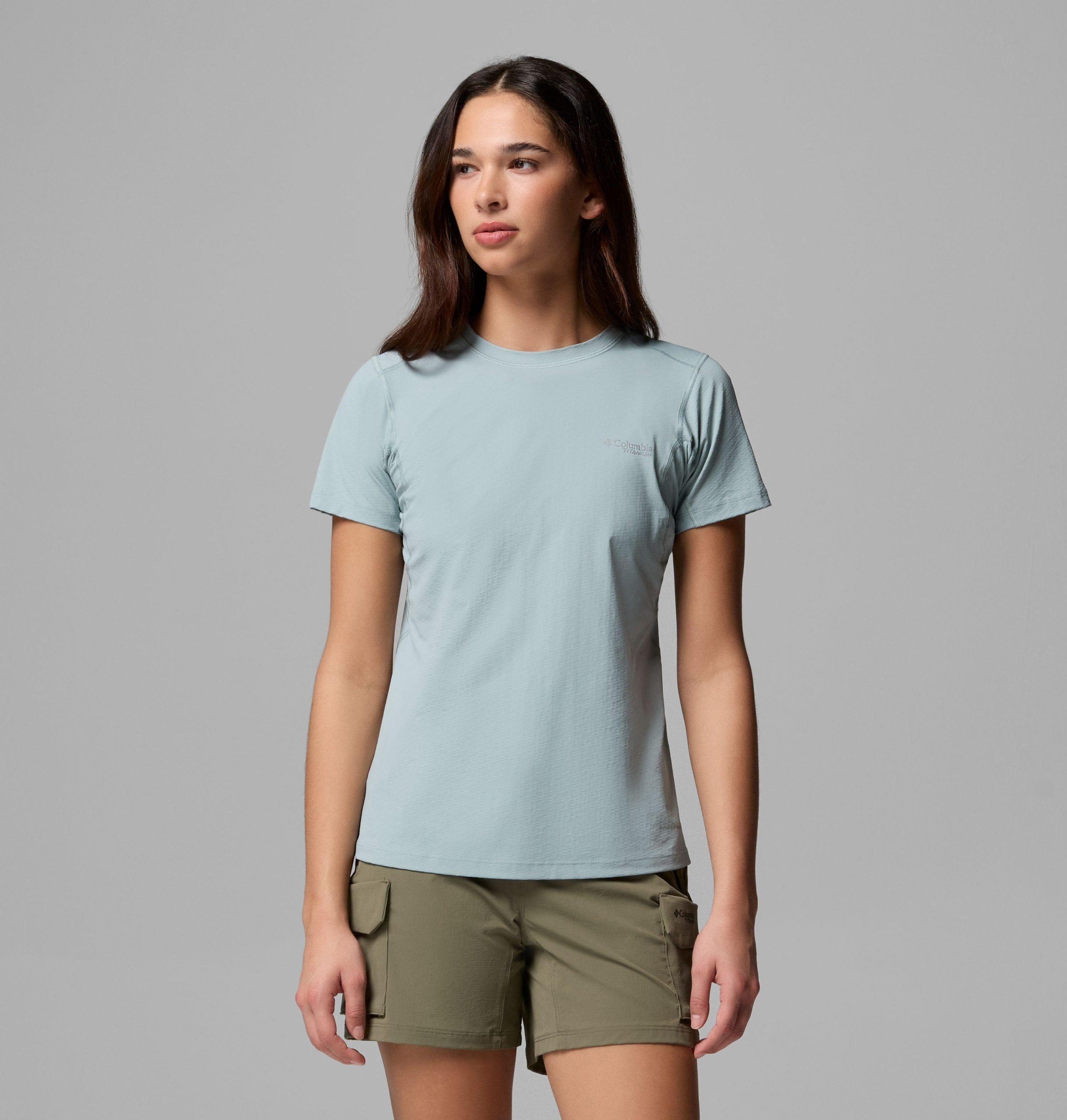 damen diamond peak pro kurzarmshirt
