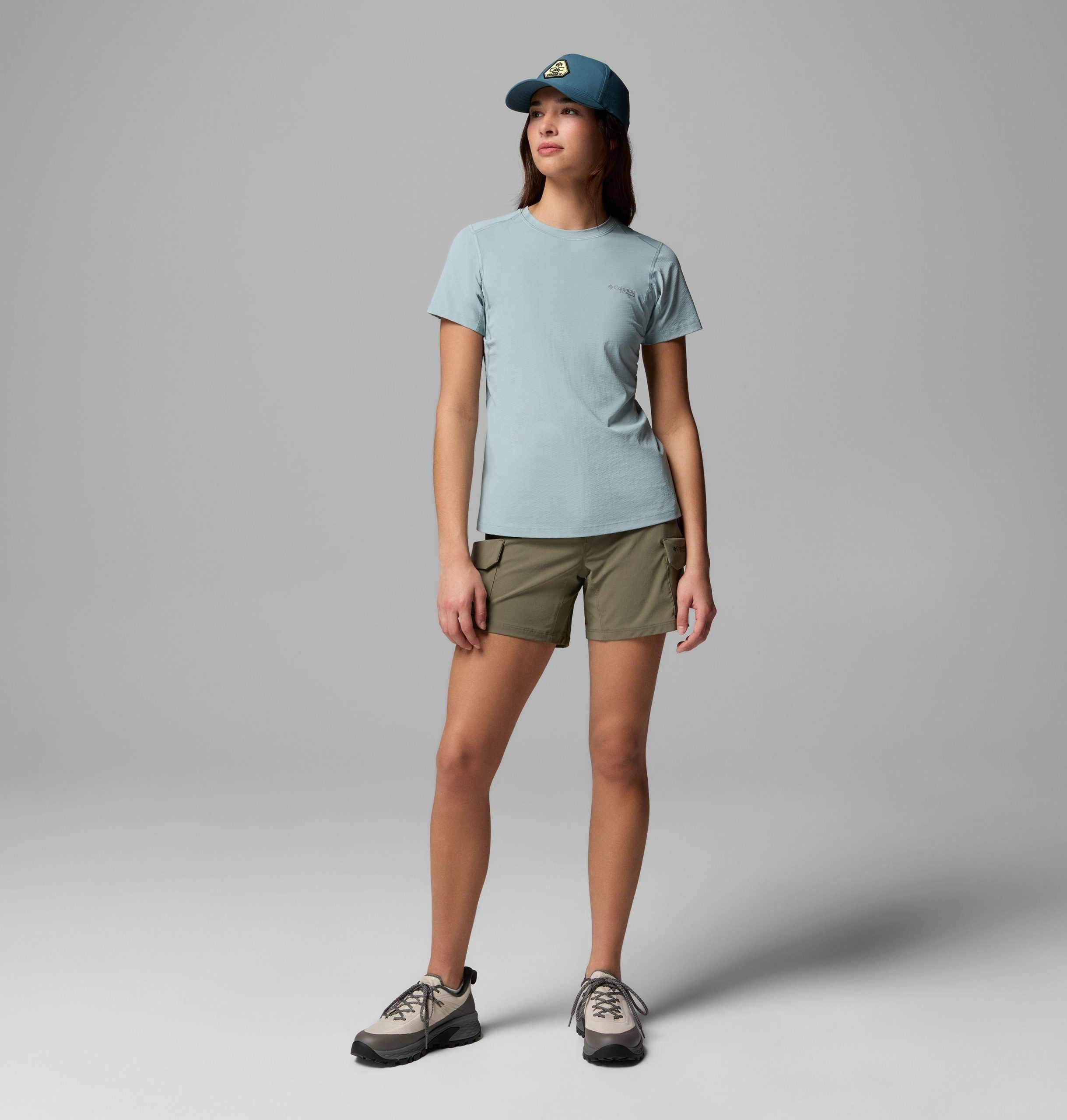 damen diamond peak pro kurzarmshirt