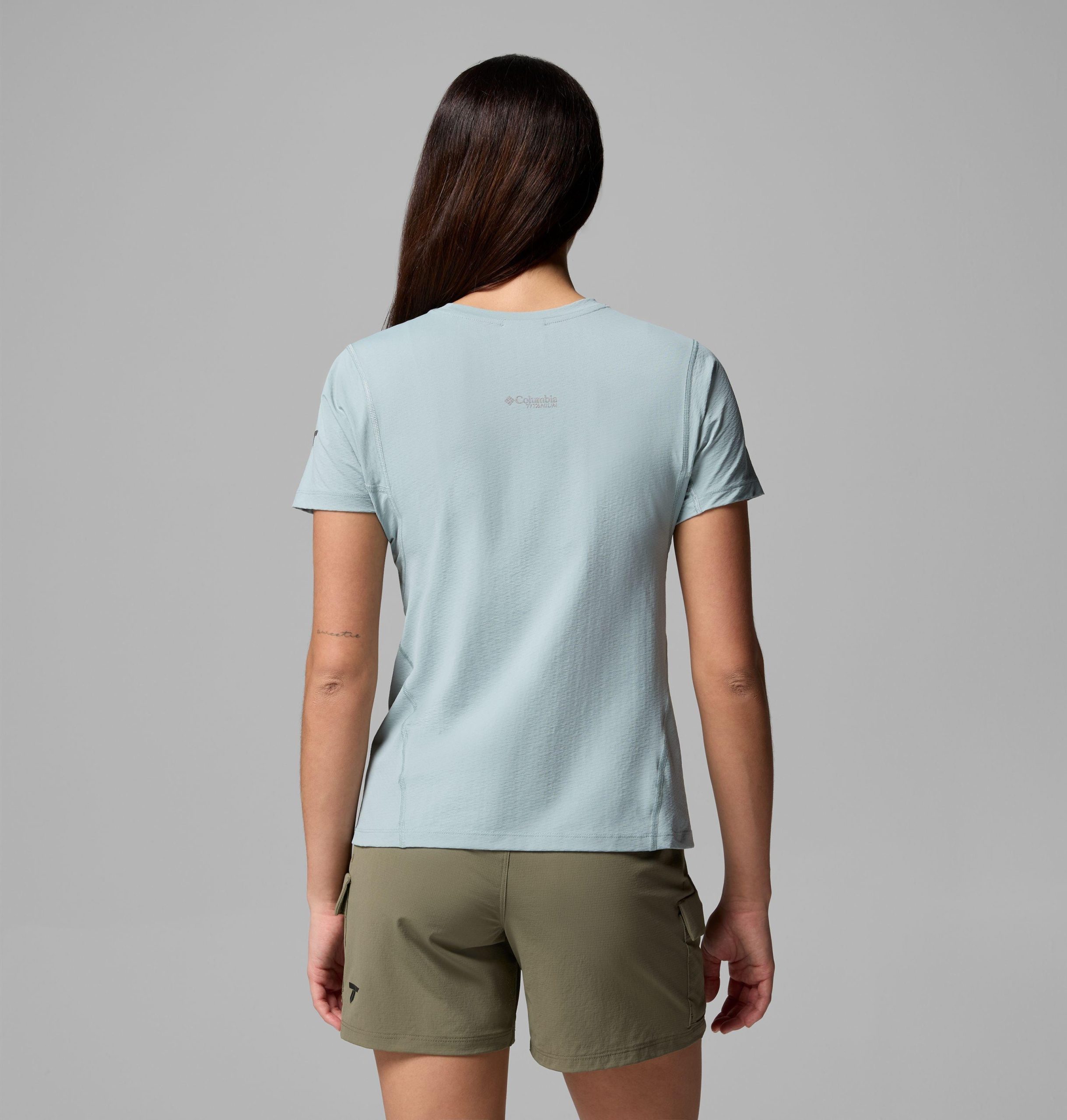 damen diamond peak pro kurzarmshirt