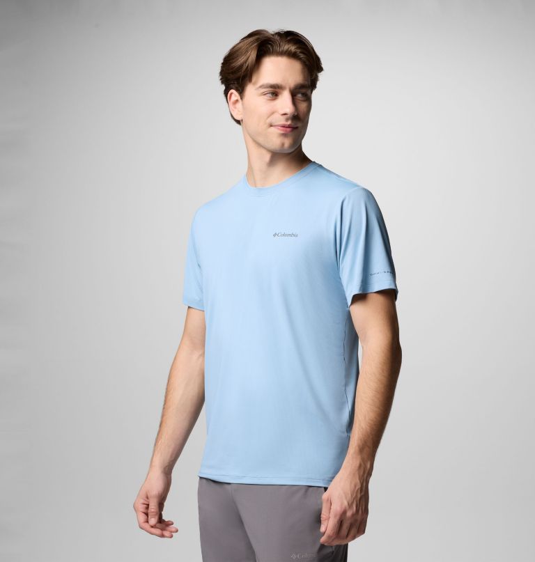 herren tech trail utility kurzarm-t-shirt mit rundhalsausschnitt