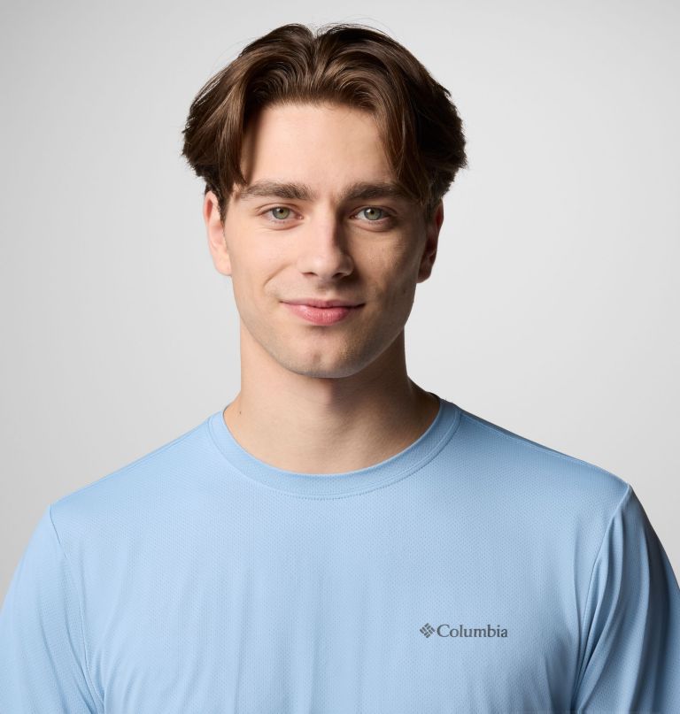 herren tech trail utility kurzarm-t-shirt mit rundhalsausschnitt