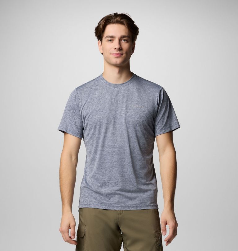 herren tech trail utility kurzarm-t-shirt mit rundhalsausschnitt