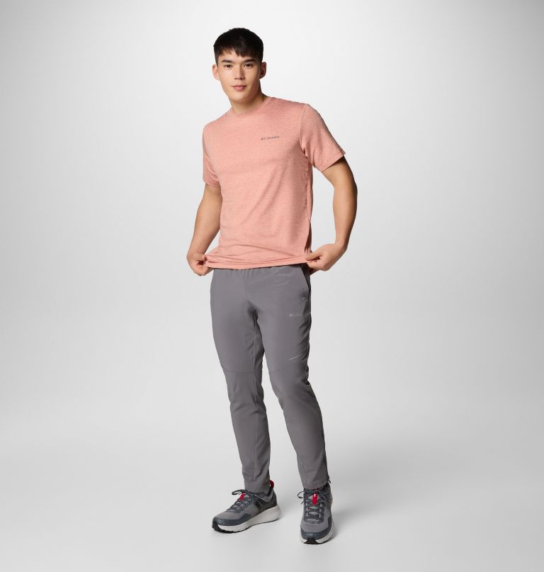 herren tech trail utility kurzarm-t-shirt mit rundhalsausschnitt