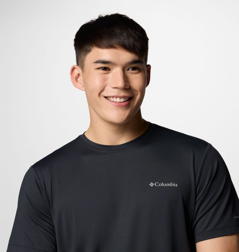 herren tech trail utility kurzarm-t-shirt mit rundhalsausschnitt