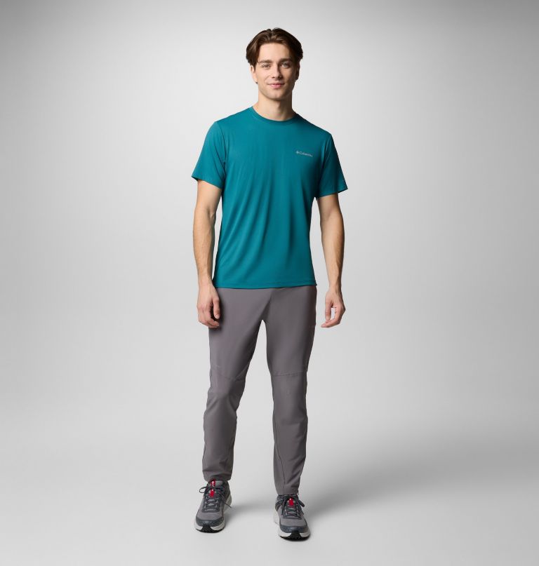 herren tech trail utility kurzarm-t-shirt mit rundhalsausschnitt